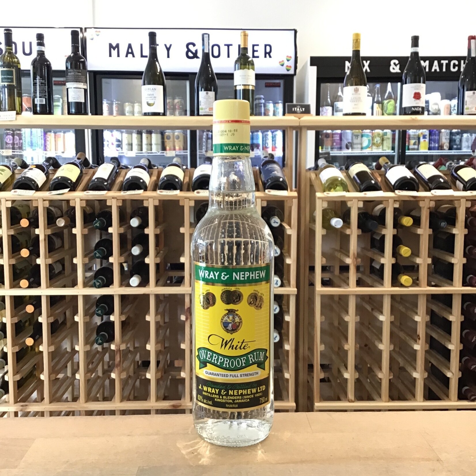 Wray & Nephew, White Overproof Rum 750ml 63.0%