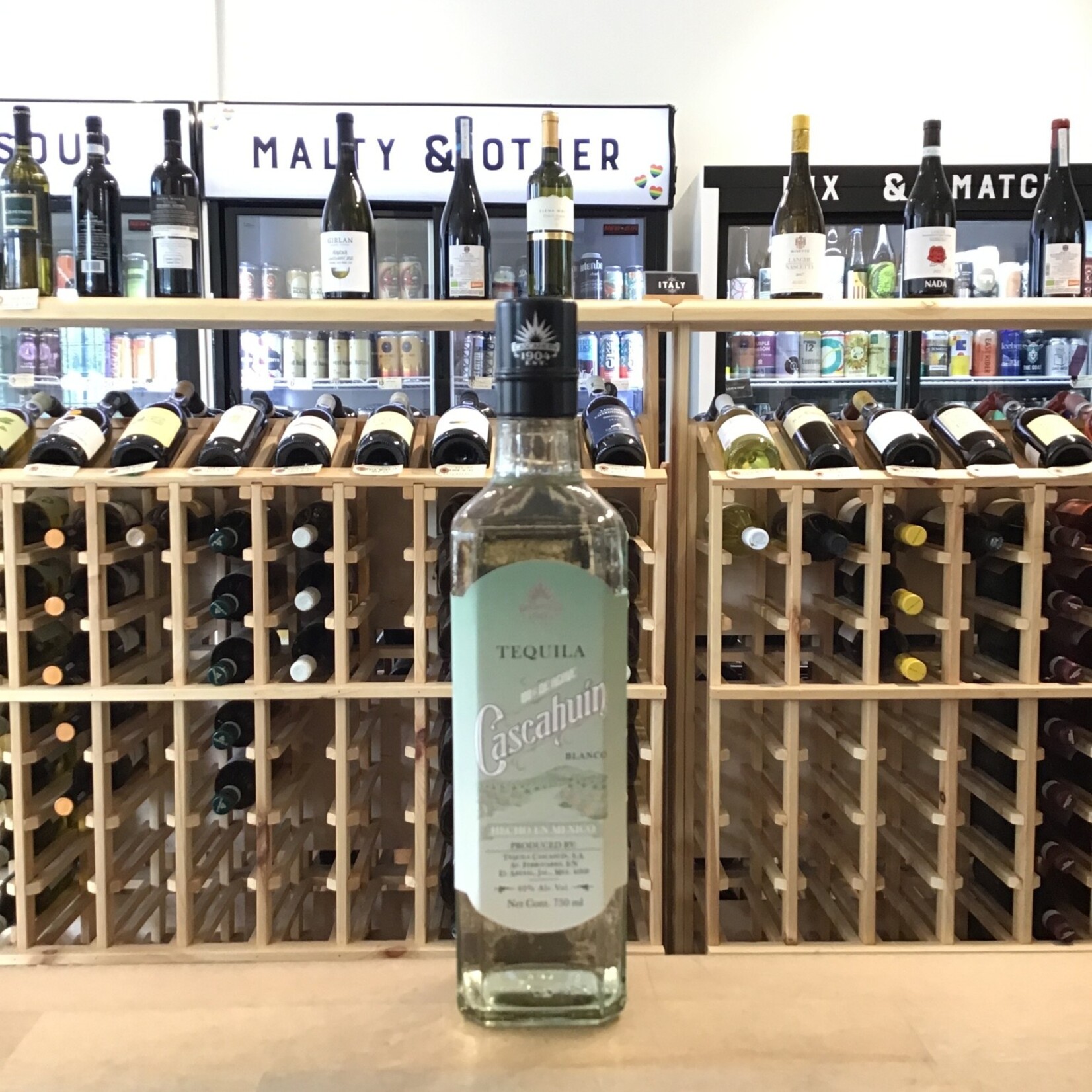 Cascahuin, Tequila Blanco 750ml 40.0%