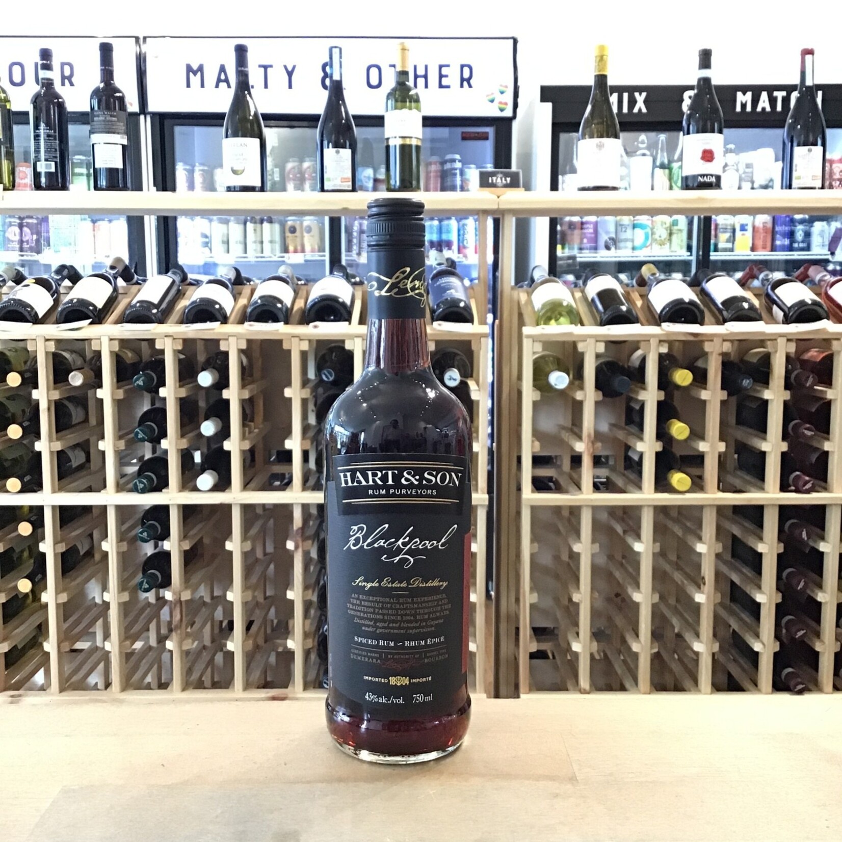 Lemon Hart & Son, 'Blackpool' Spiced Rum 750ml 43.0%