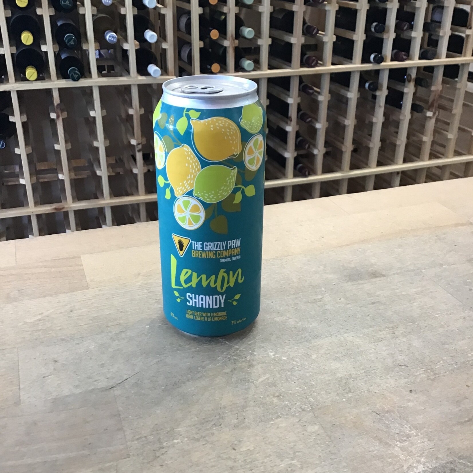 Grizzly Paw Lemon Shandy, Grizzly Paw 473ml 3.0%