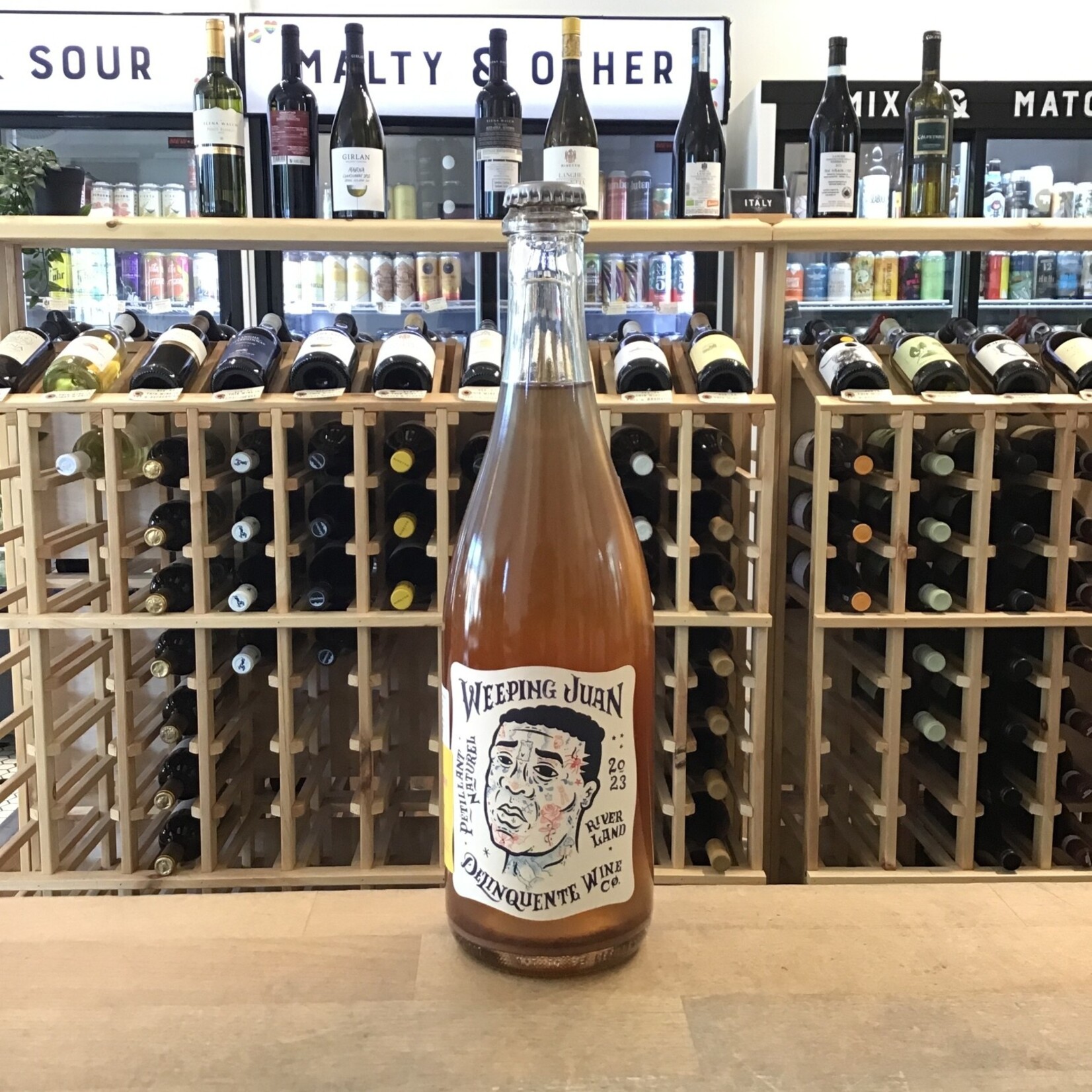 Delinquente Delinquente Wine Co. ‘Weeping Juan‘, Pet Nat 750ml 9.5%