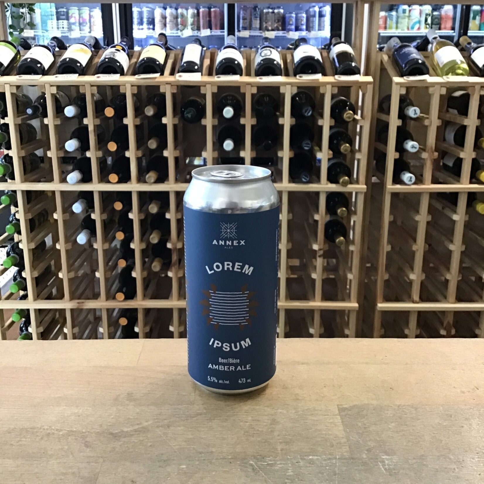 Annex Ale Project 'Lorem Ipsum' Amber Ale, Annex 473ml 5.5%