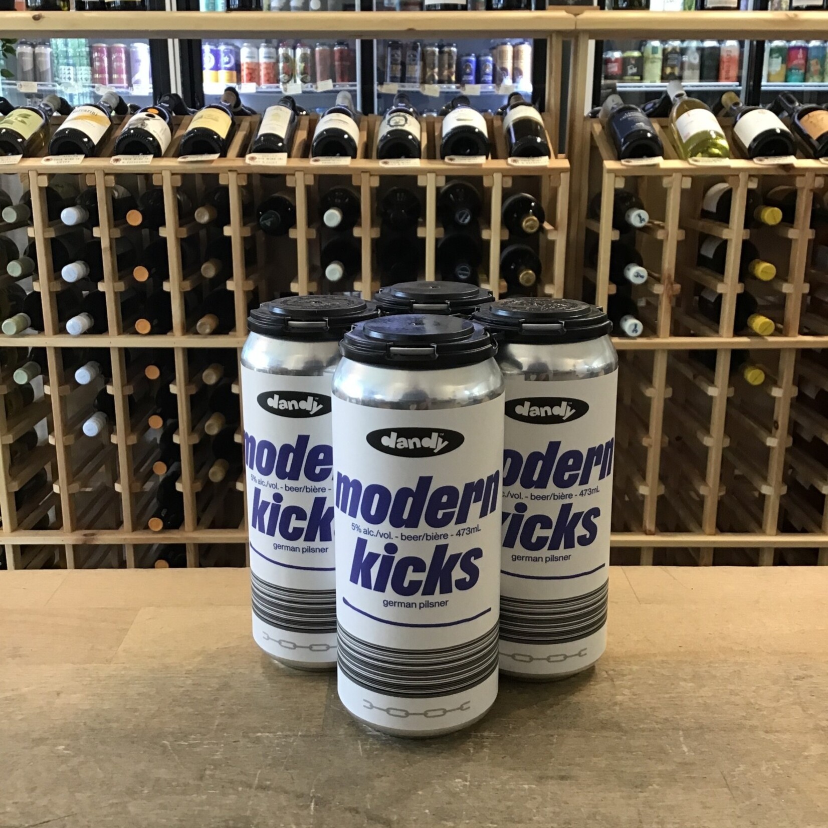 The Dandy 'Modern Kicks' German Pilsner, Dandy 4x473ml 5%