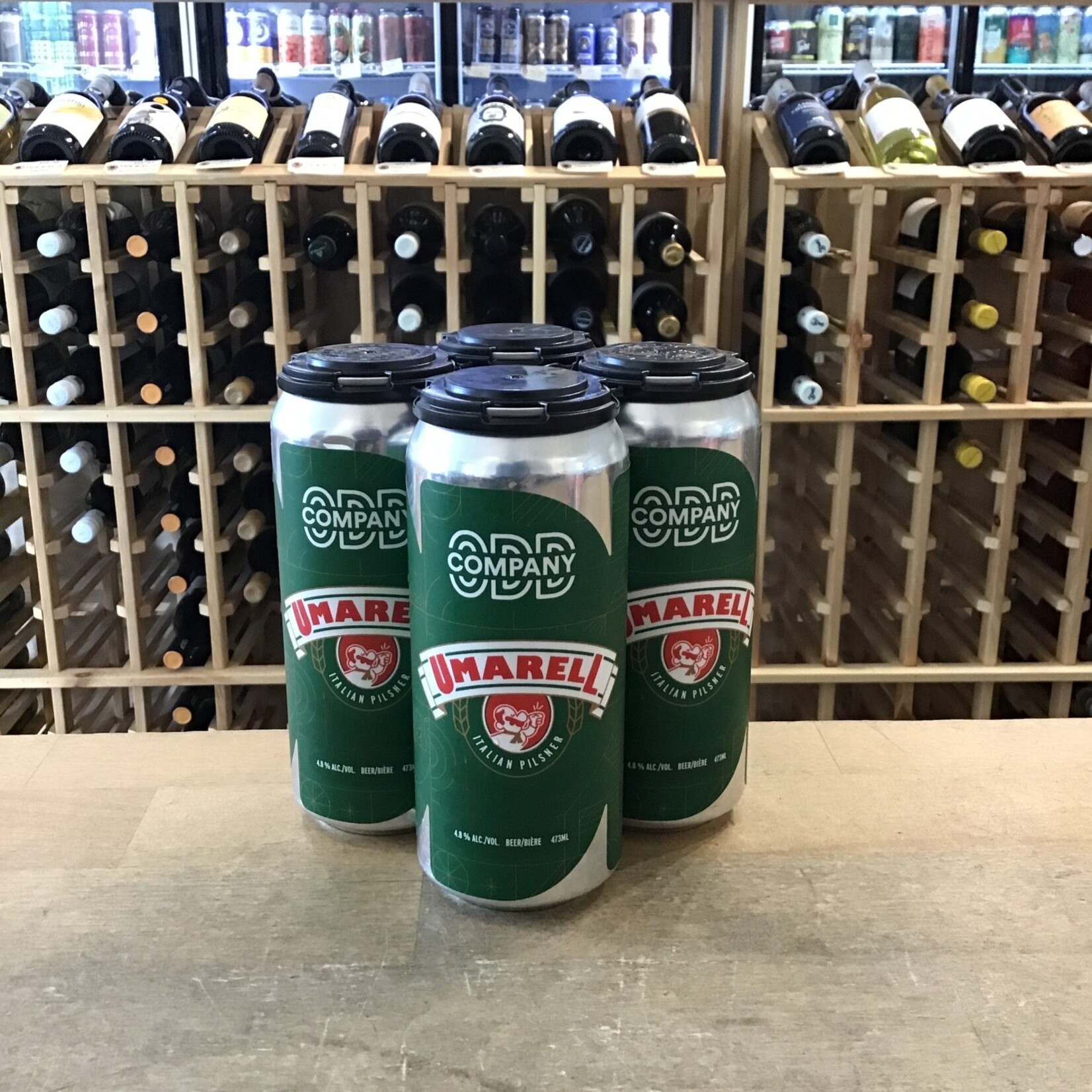 Odd Company Brewing 'Umarell' Italian Pilsner, Odd Company 4x473ml 4.8%