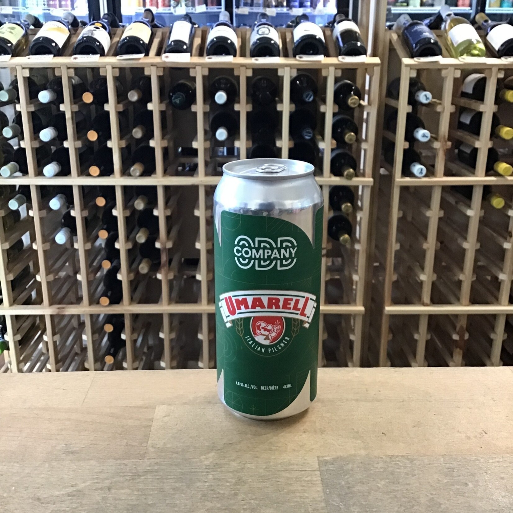 Odd Company Brewing 'Umarell' Italian Pilsner, Odd Company 473ml 4.8%
