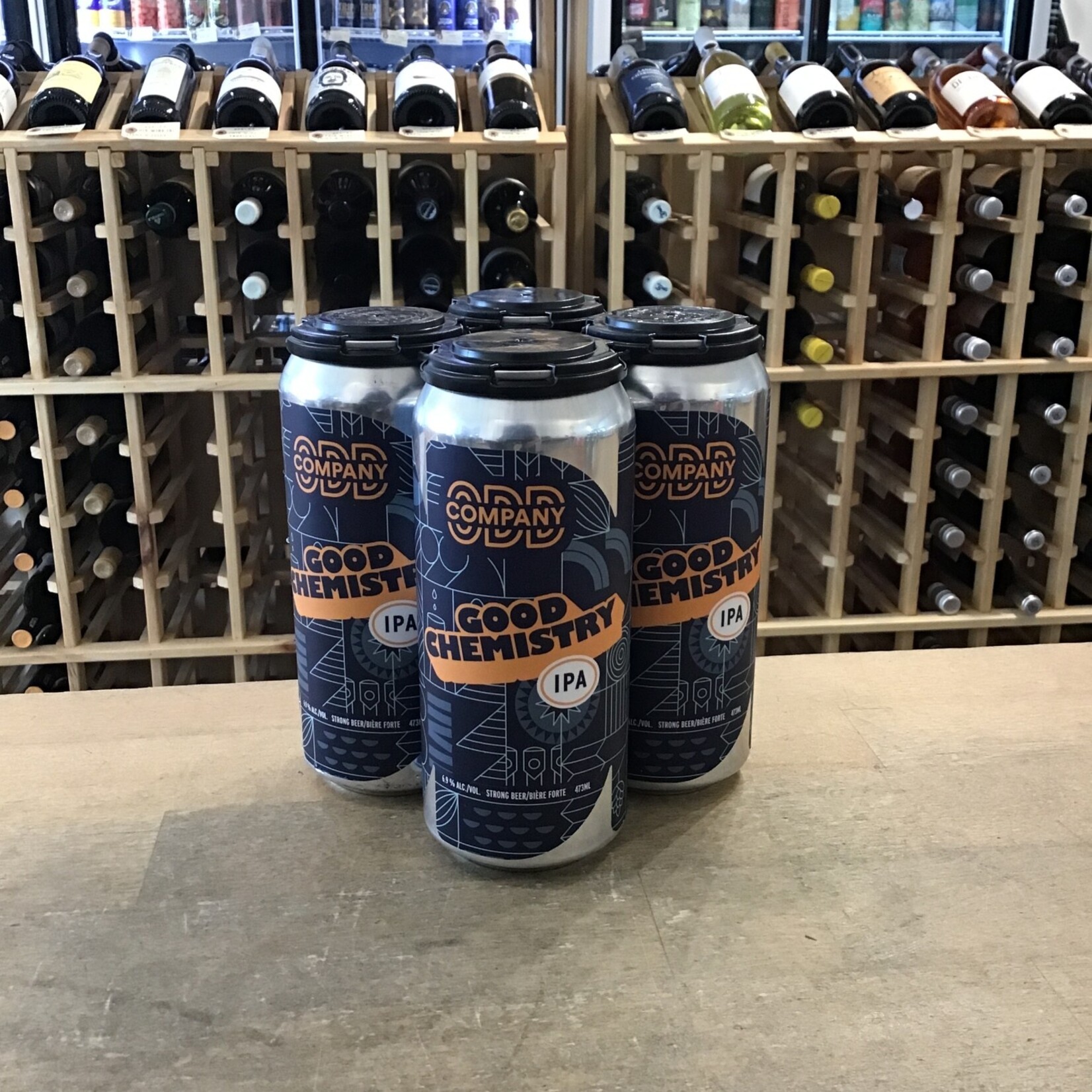 Odd Company Brewing 'Good Chemistry' IPA, Odd Company 4x473ml 6.9%