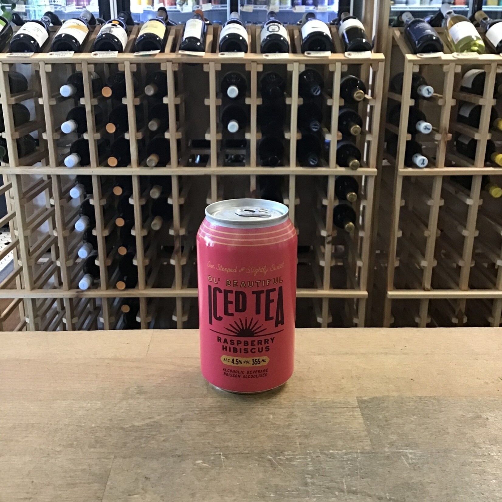 Ol' Beautiful Brewing Raspberry' Hard Iced Tea, Ol' Beautiful 355ml 4.5%
