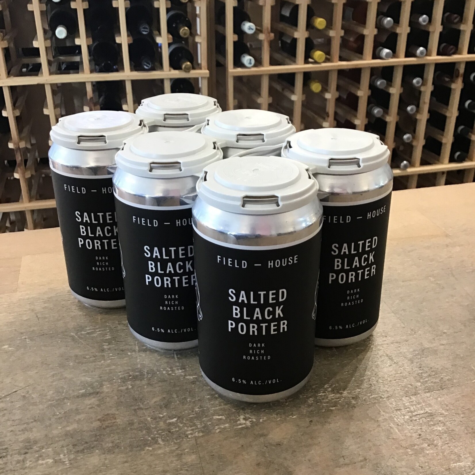 'Salted Black Porter' Field House 6x355ml 6.5%