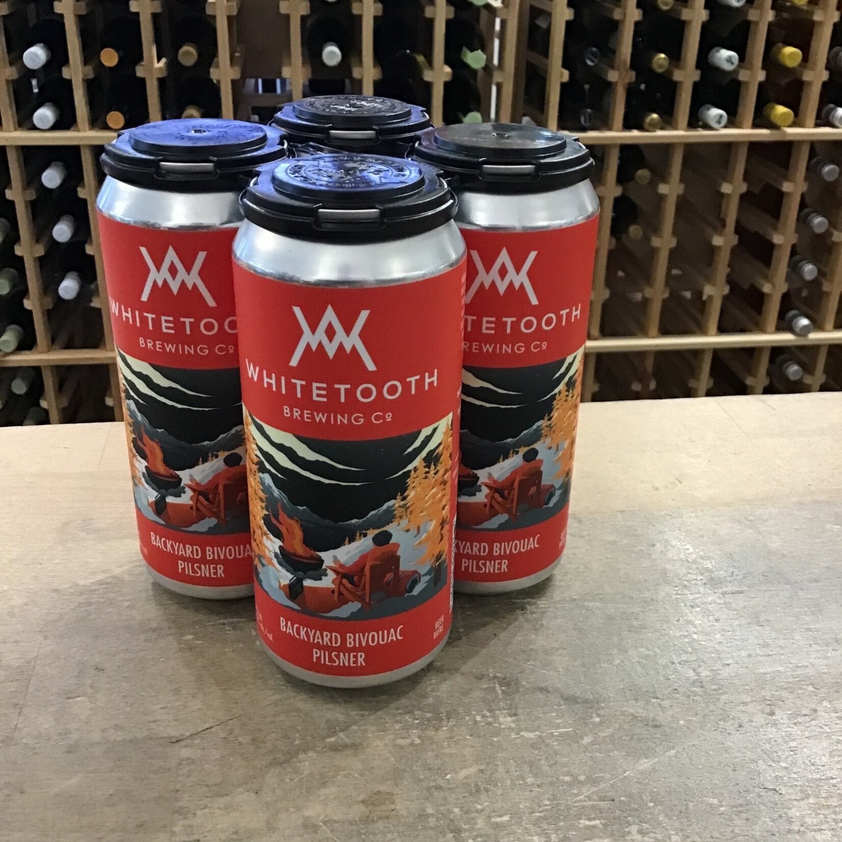 'Backyard Bivouac' Pilsner, Whitetooth 4x473ml 4.7%