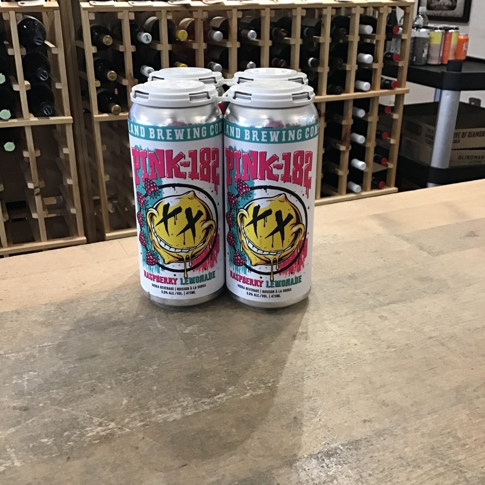 Dog Island Brewing Co 'Pink 182' Raspberry Lemonade, Dog Island 4x473ml 5%