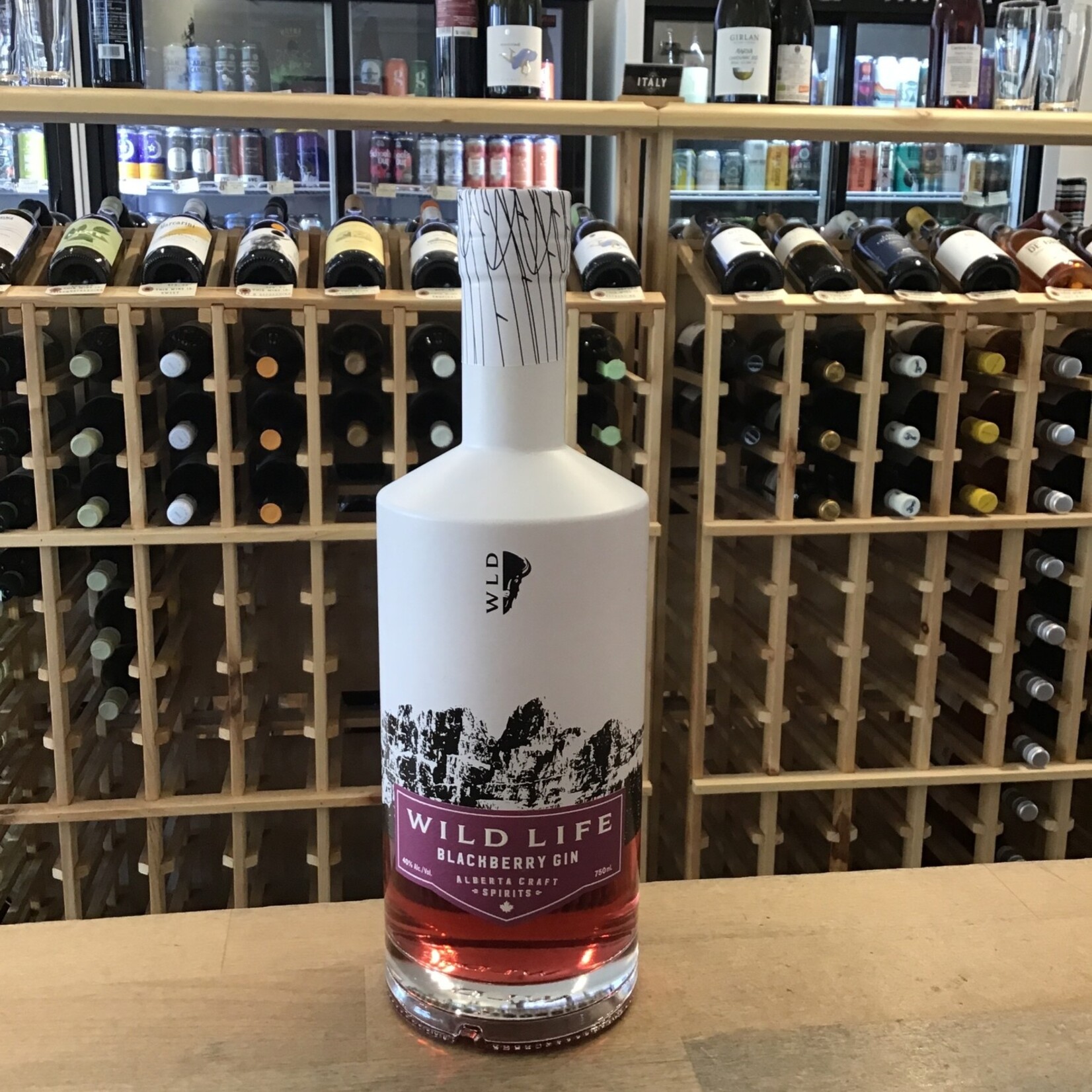 Wild Life Distillery Wild Life, 'Blackberry' Gin 750ml 40%