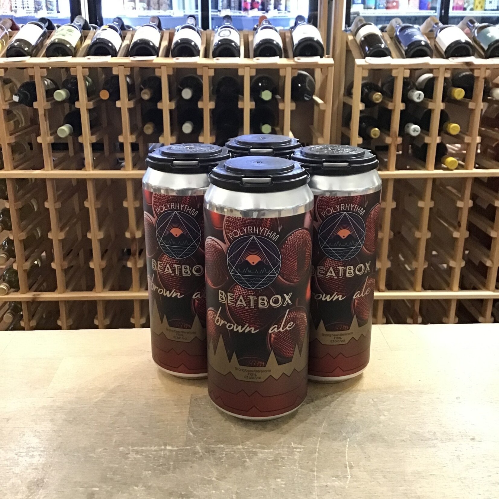 'Beatbox' Brown Ale, Polyrhythm 4x473ml 5.2%