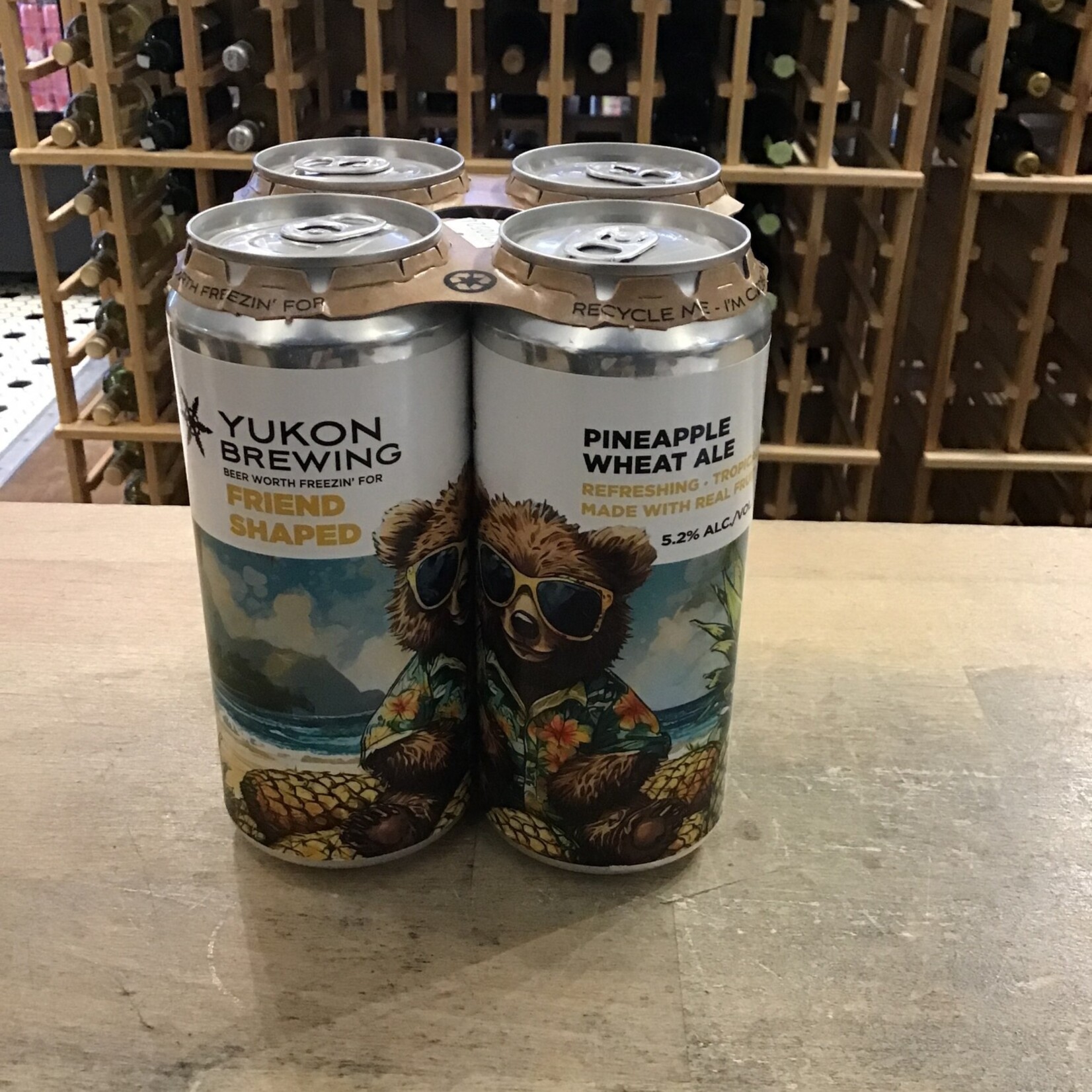 'Friend Shaped Pineapple', Yukon 4x473ml 5.2%