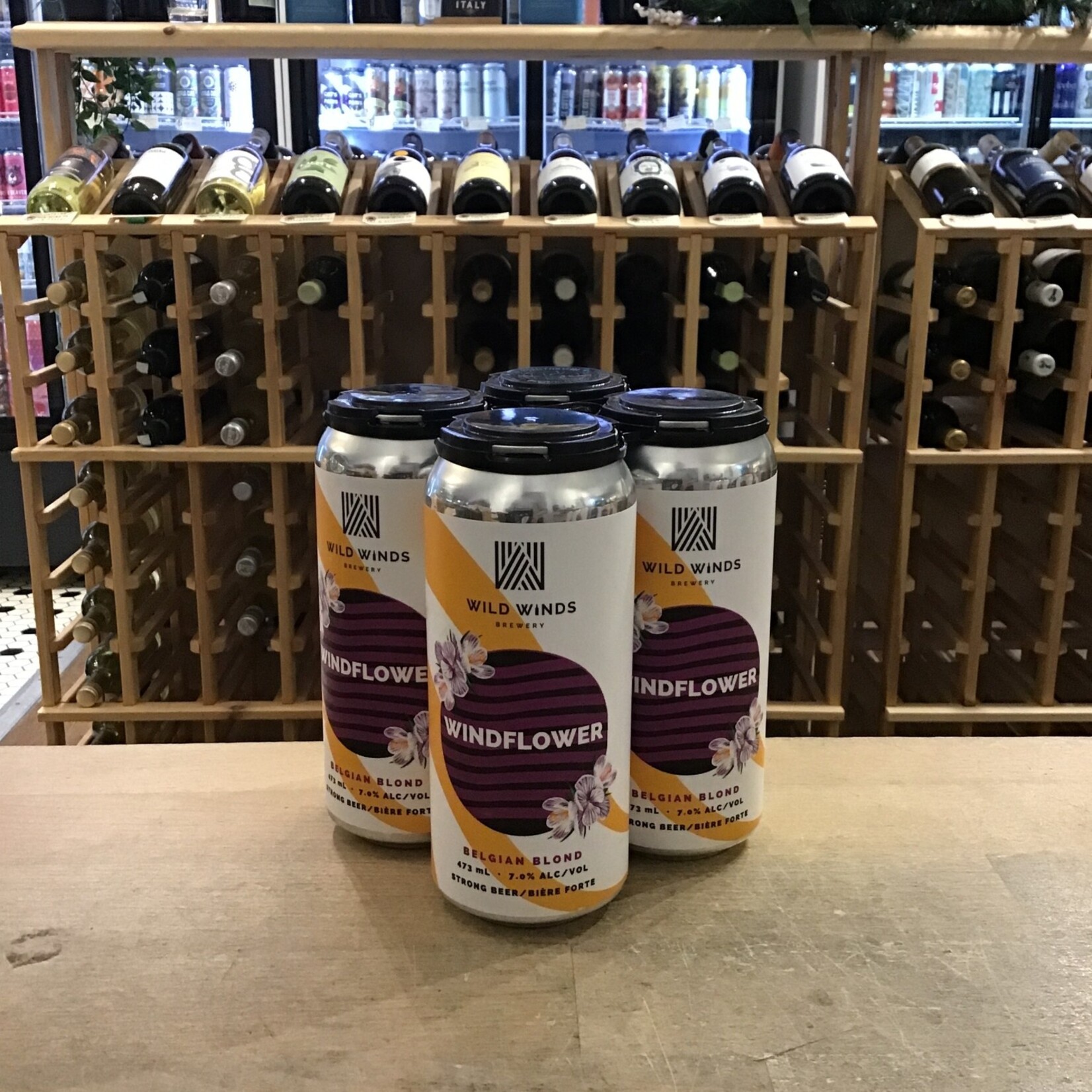 'Windflower' Belgian Blond, Wild Winds 4x473ml 7%