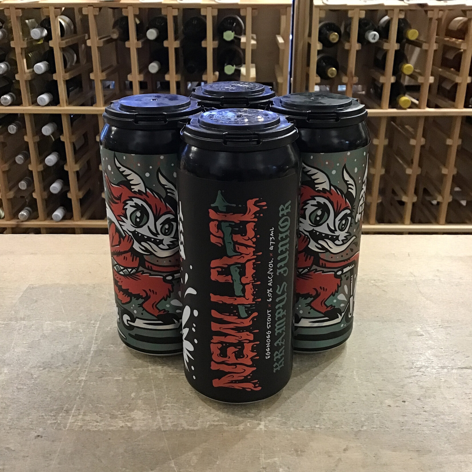 New Level Brewing 'Krampus Jr' Eggnog Stout, New Level 4x473ml 6.0%
