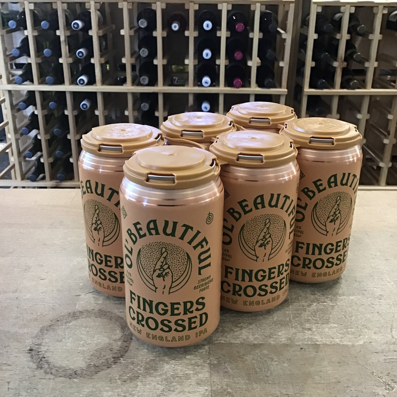 Ol' Beautiful Brewing 'Fingers Crossed' NEIPA, Ol' Beautiful 6x355ml 6%