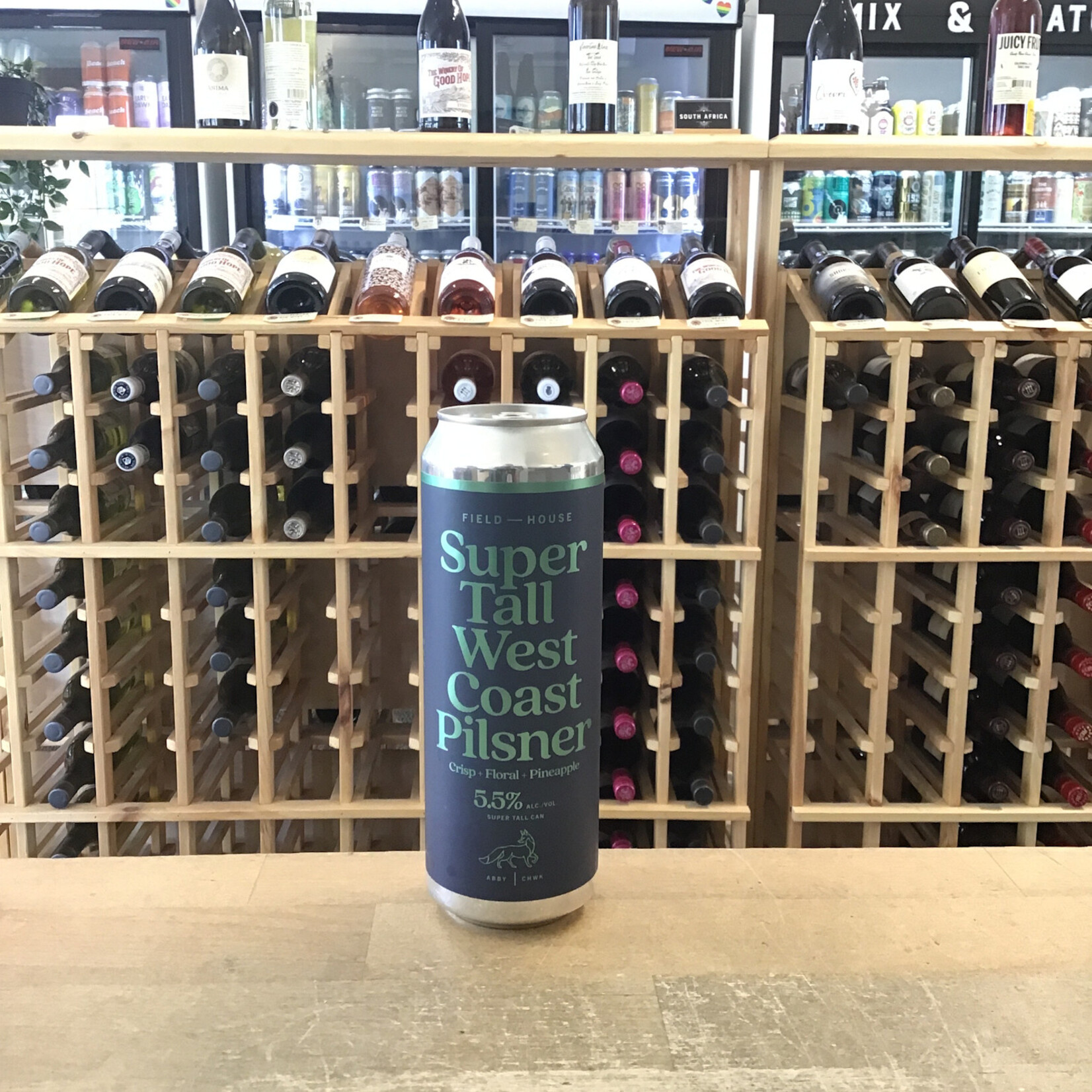 'Super Tall West Coast Pils' Pilsner, Field House 568ml 5.5%