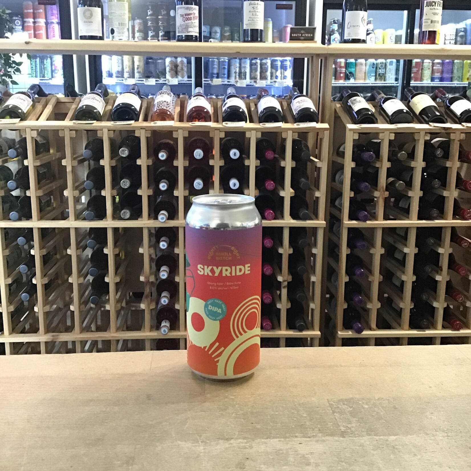 Eighty Eight ‘Skyride’ Hazy Double IPA, Eighty-Eight 473ml 8%