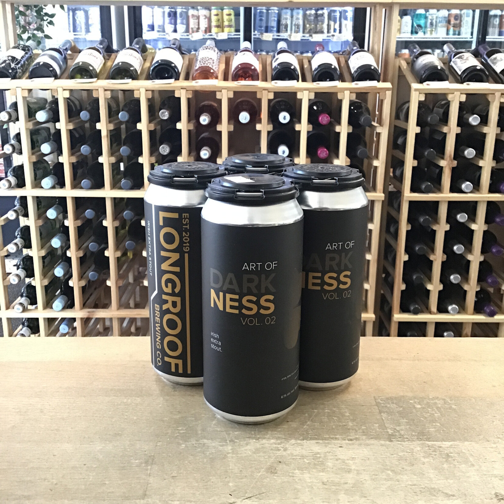 'Art of Darkness' Irish Extra Stout, Longroof 4x473ml 6.8%