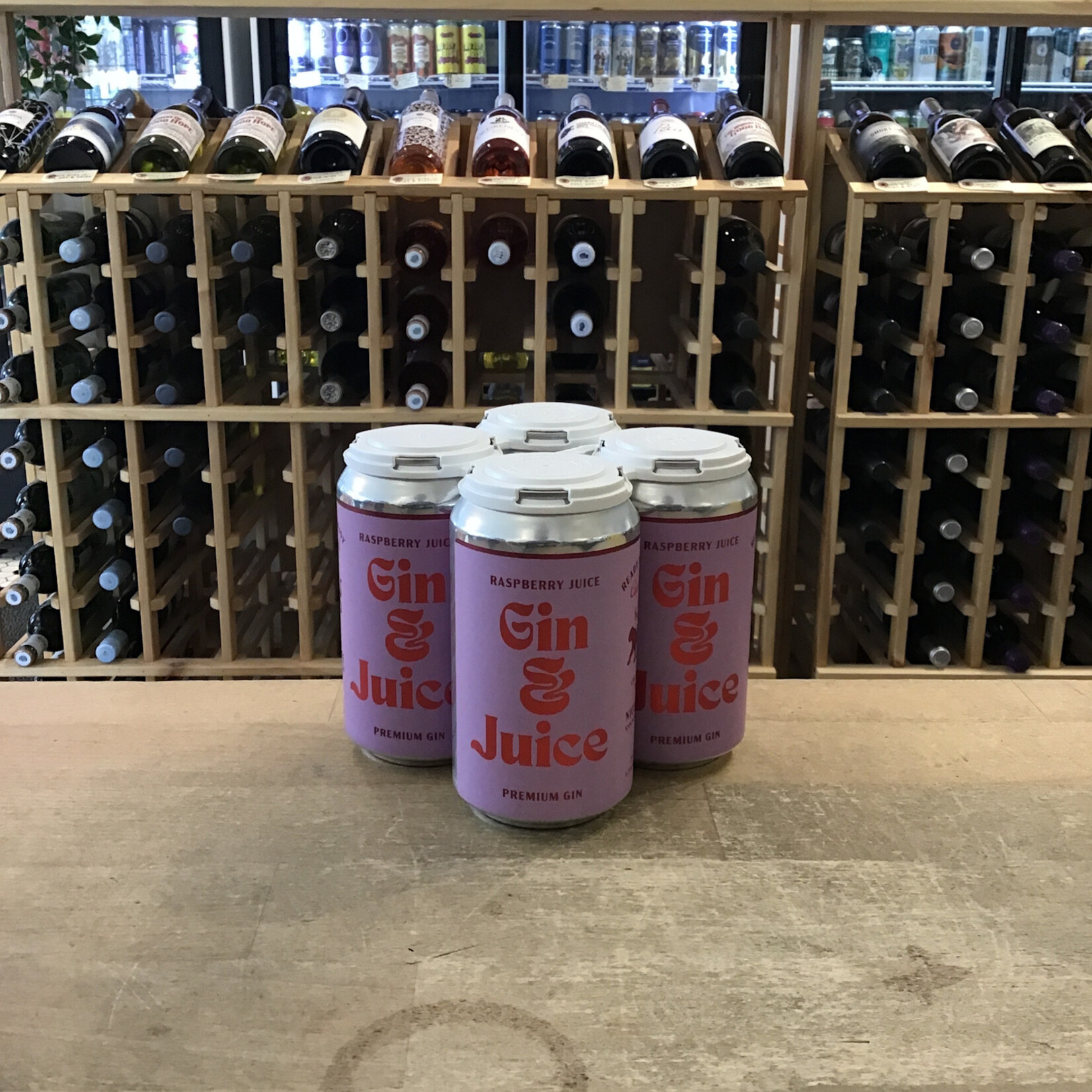 Nicelife Gin & Juice: Raspberry Can 4x355ml 6.9%