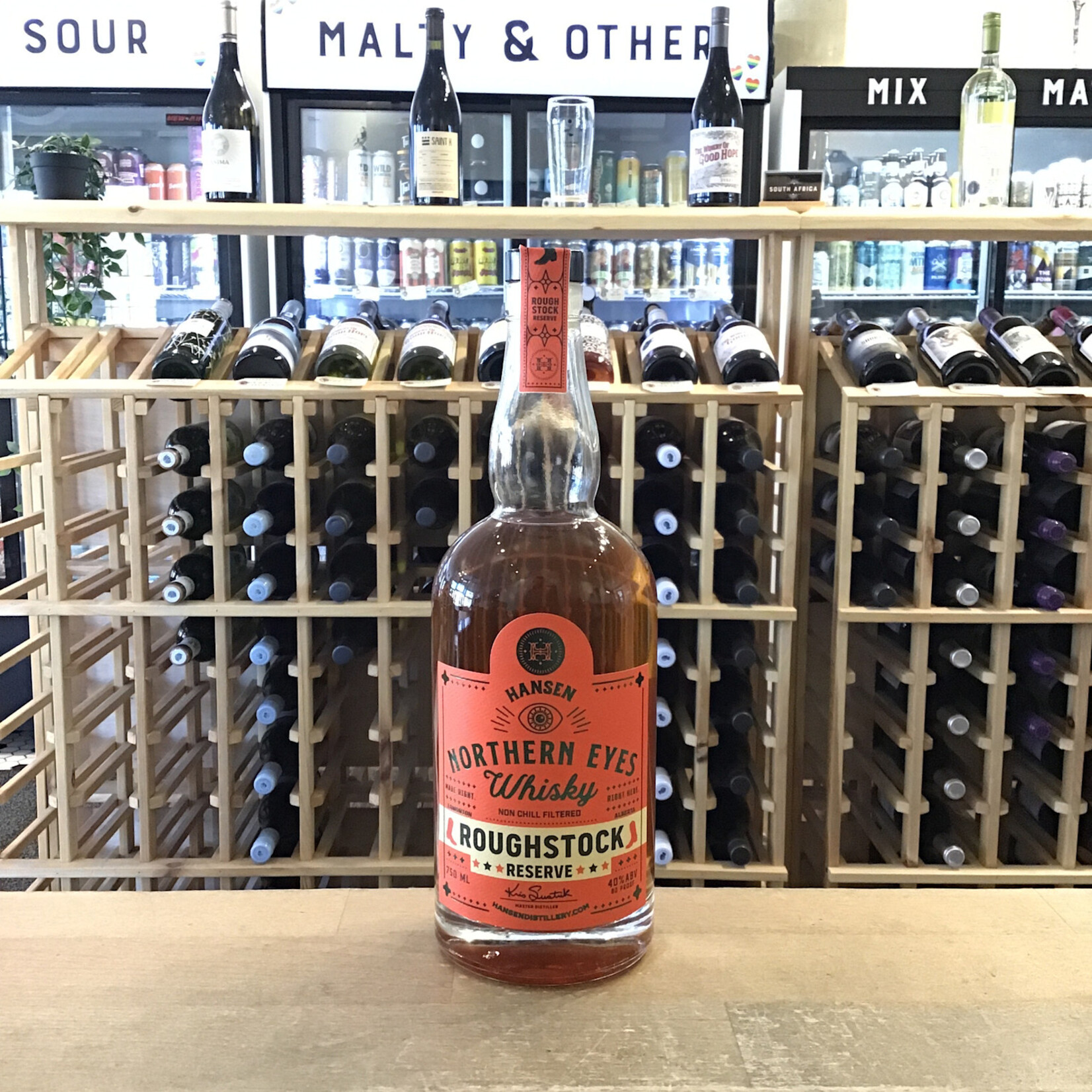 Hansen Hansen, Northern Eyes 'Roughstock Reserve' Whisky, 750ml 40%