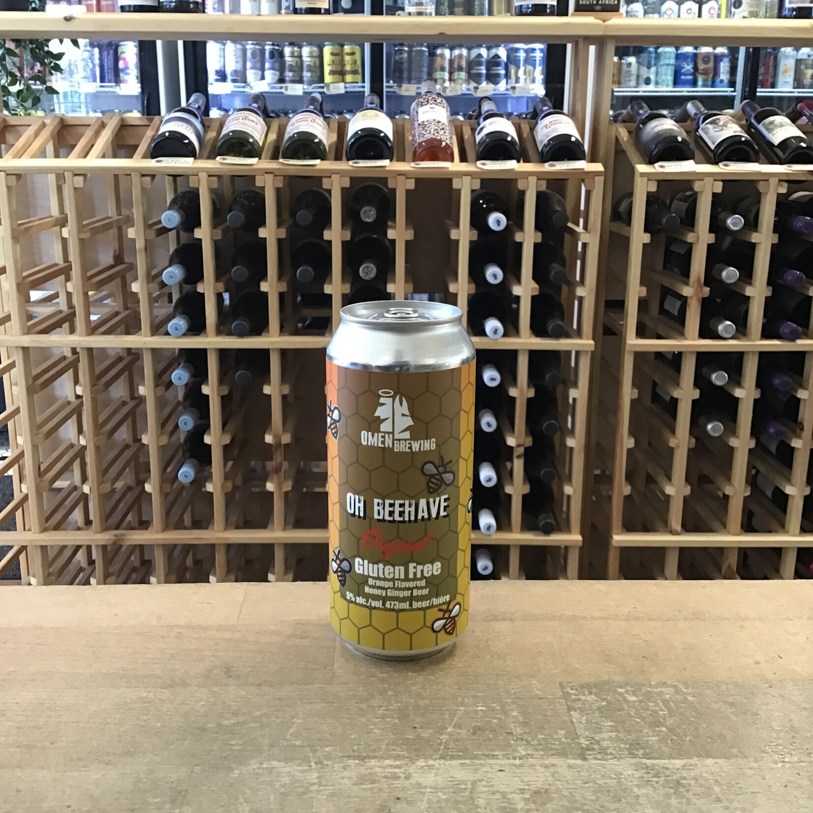 'Oh Beehave' Gltn Free, Omen 473ml 4%
