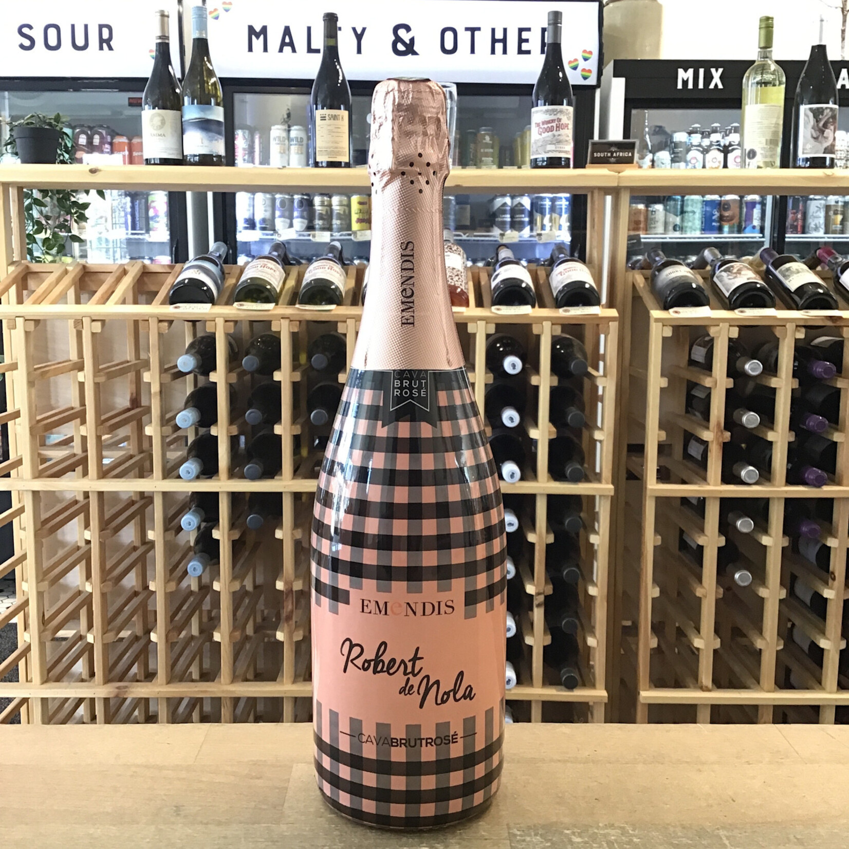 Emendis Robert De Nola Cava Brut Rose 750ml 11.5%