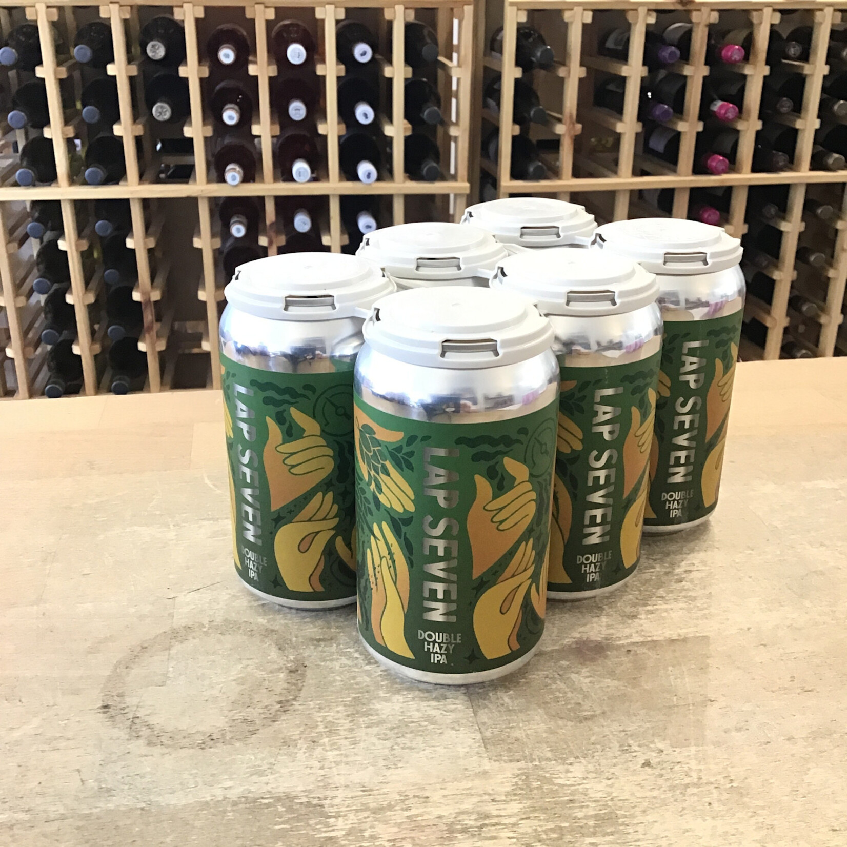 ‘Lap Seven’ Double Hazy IPA, Born Brewing, 6x355ml 8.1%