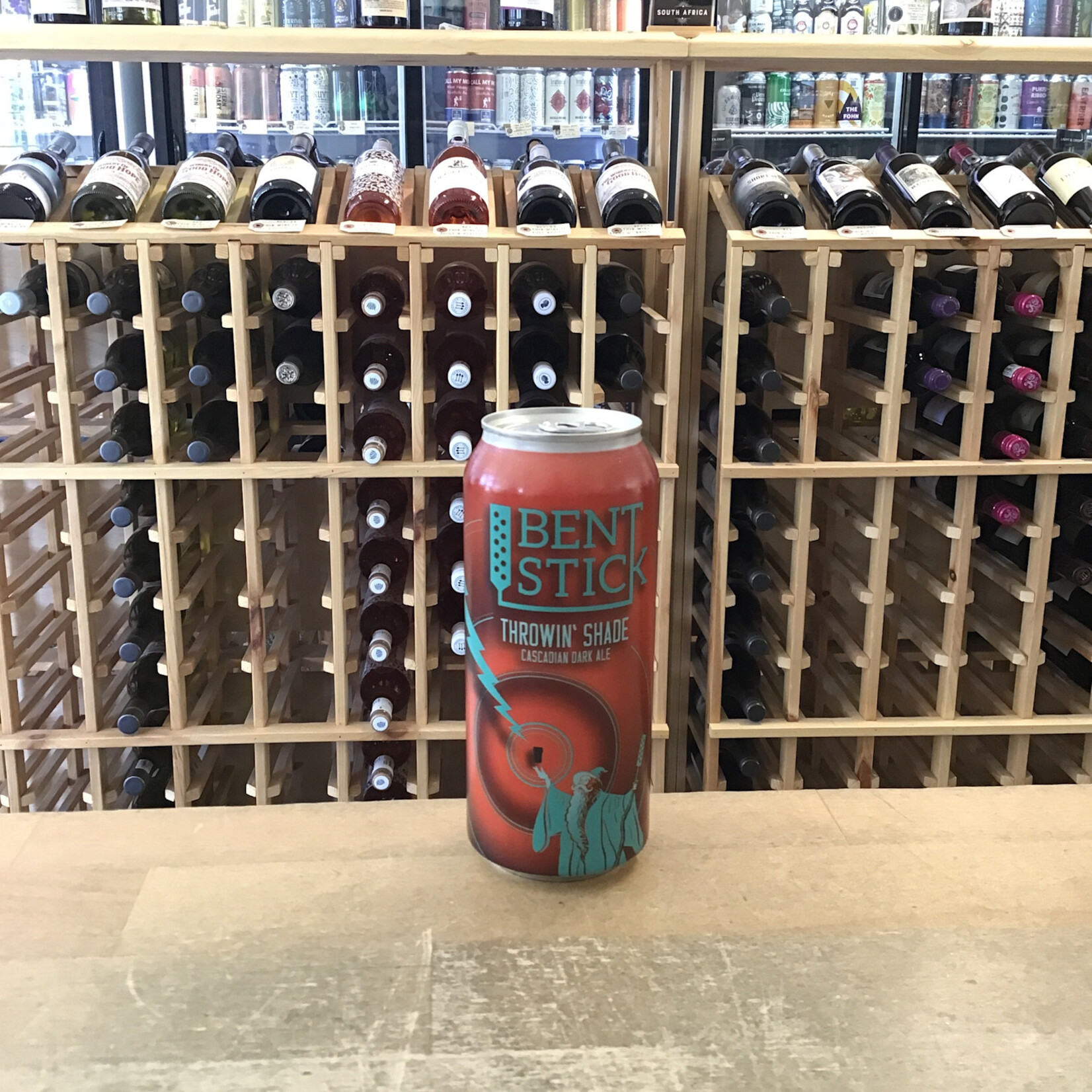 Bent Stick 'Throwin' Shade' Cascadian Dark Ale, Bent Stick 473ml 7%