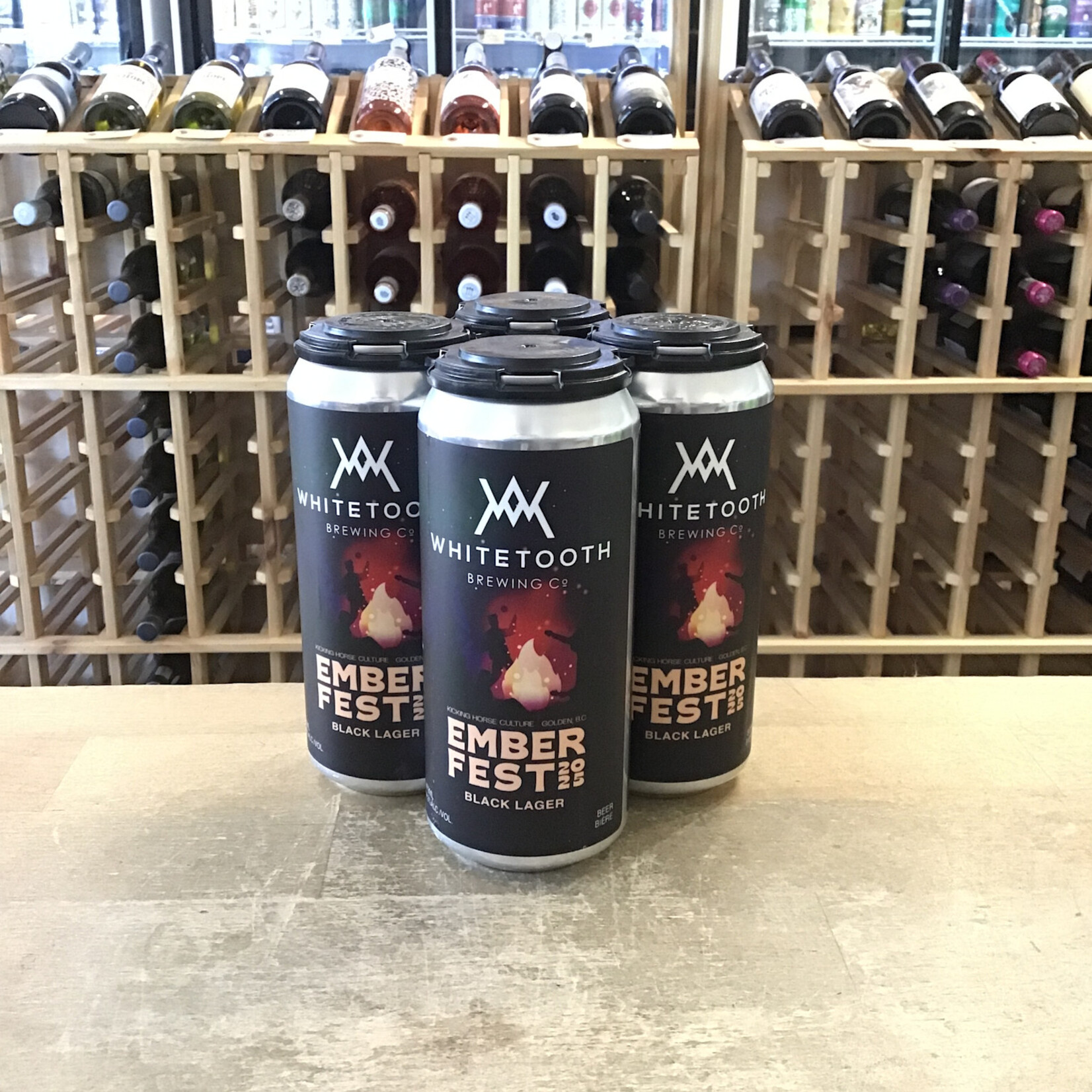 'Ember Fest' Black Lager, Whitetooth 4x473ml 4.3%