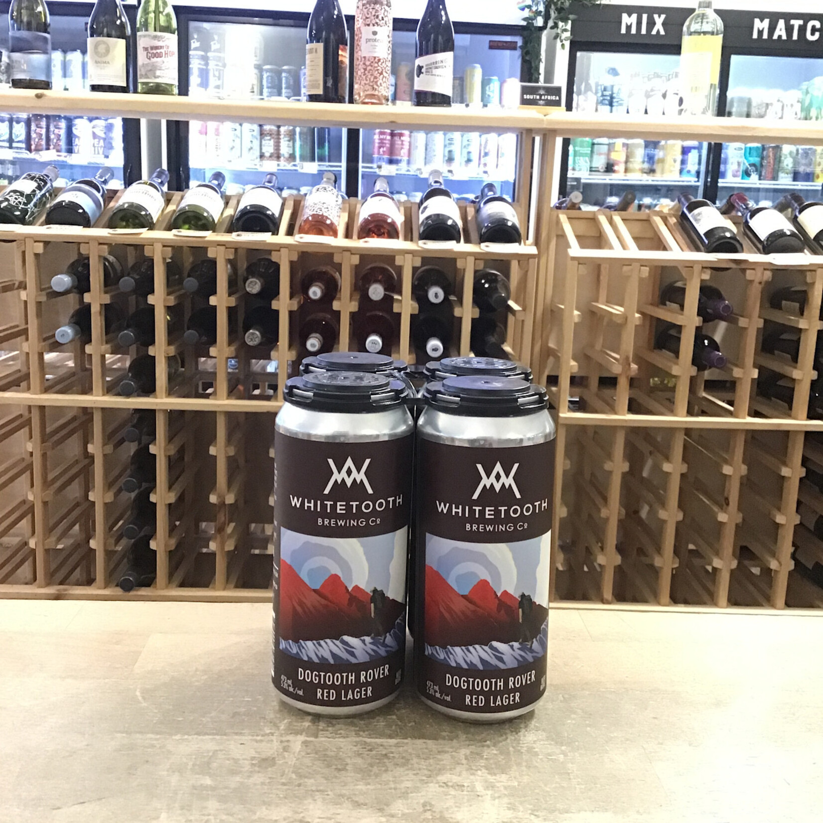 'Dogtooth Rover' Red Lager, Whitetooth 4x473ml 5.3%
