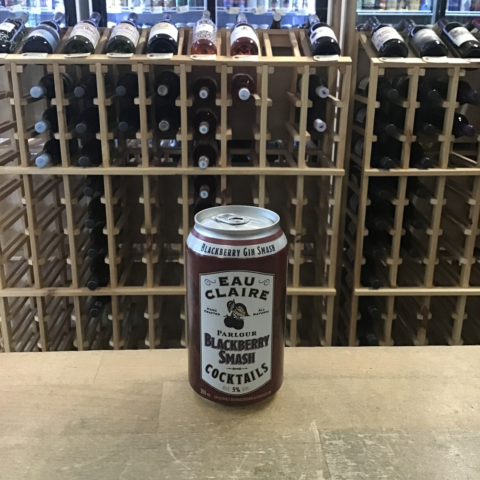 'Gin Blackberry Smash'  RTD, Eau Claire 355ml 5.0%