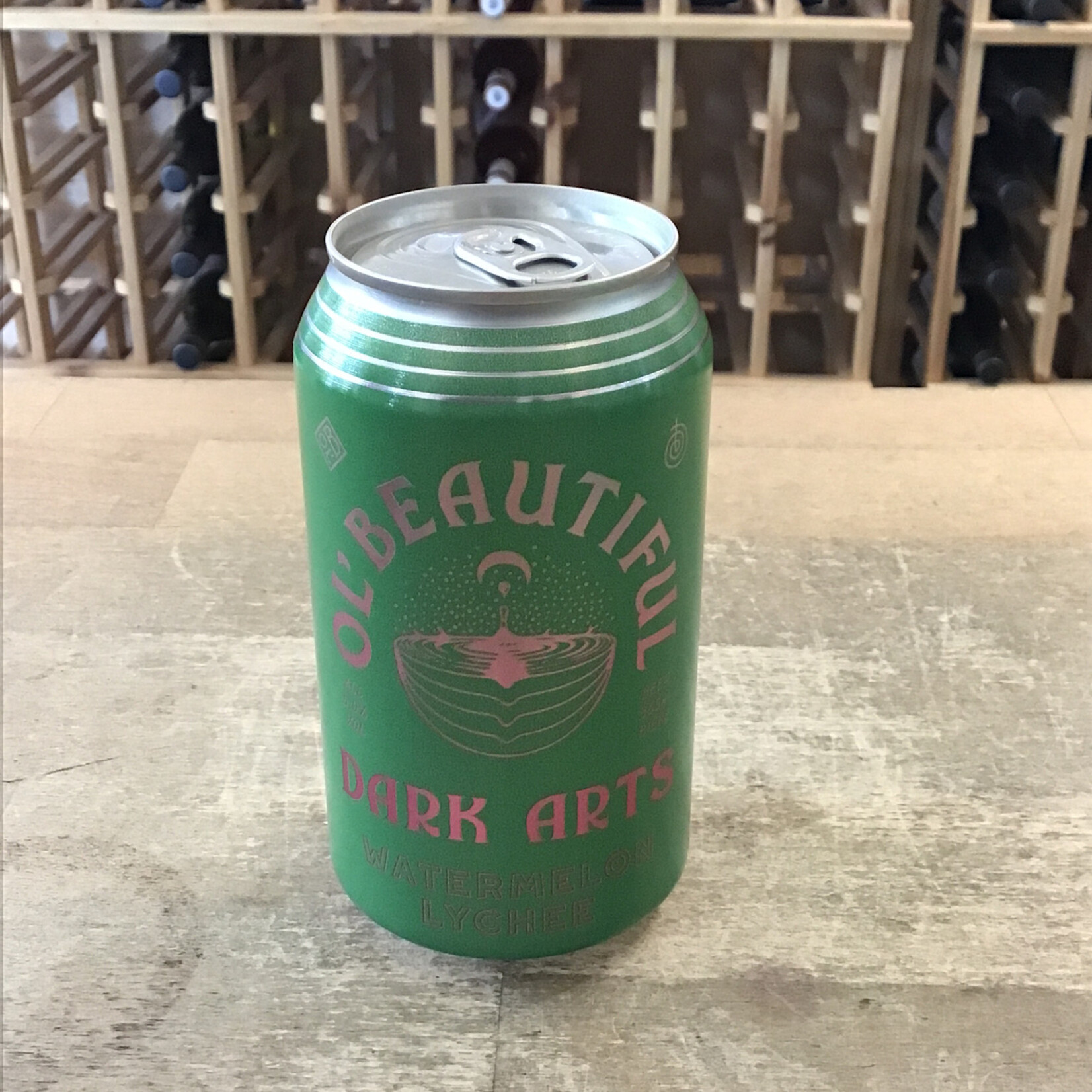 Ol' Beautiful Brewing ‘Dark Arts’ Watermelon Lychee Sour,  Ol’Beautiful Brewing 355ml 5%