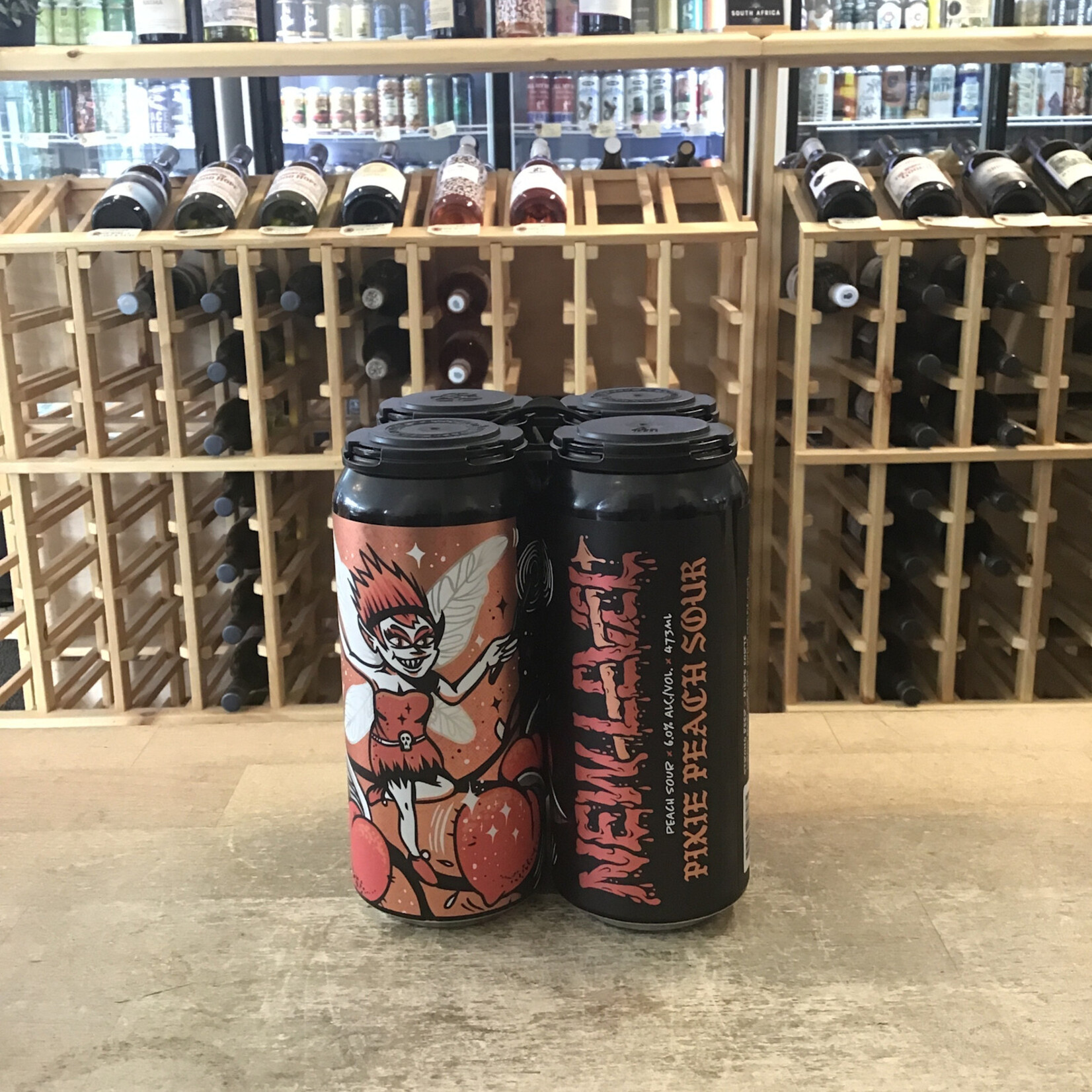 New Level Brewing 'Peach Demon' Sour, New Level 4x473ml 6.0%