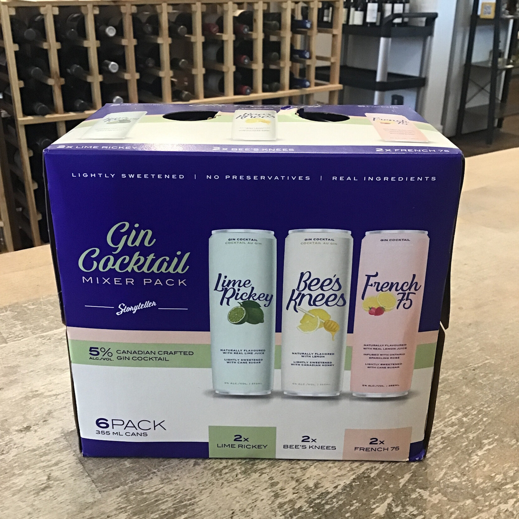 'Storyteller' Gin Mixer, 6x355ml 5%