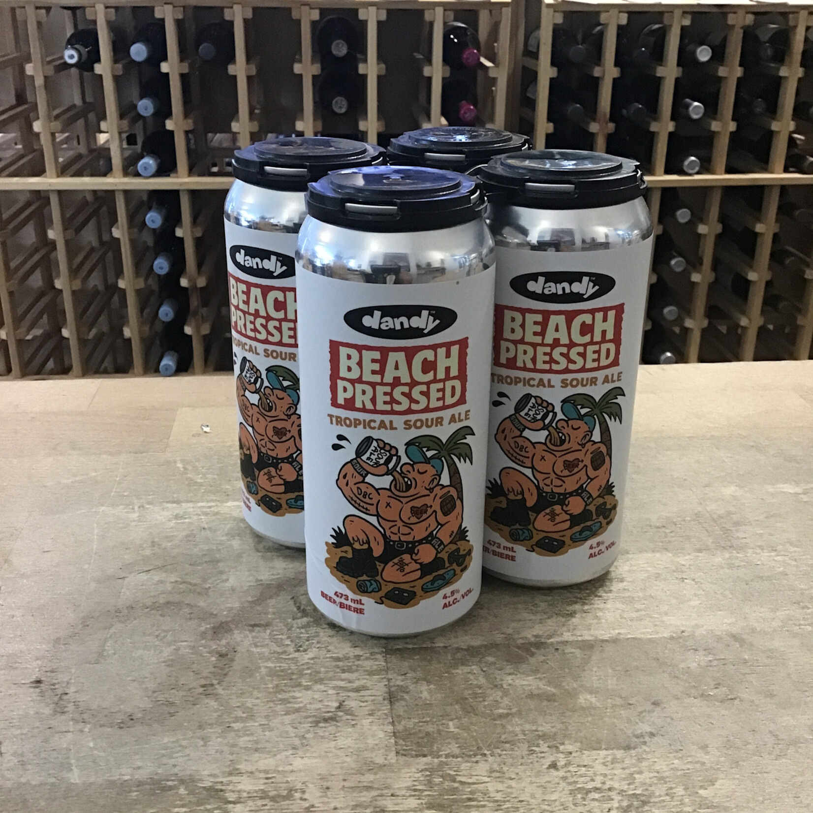 'Beach Pressed' Tropical Sour Ale, Dandy 4x473ml 4.5%