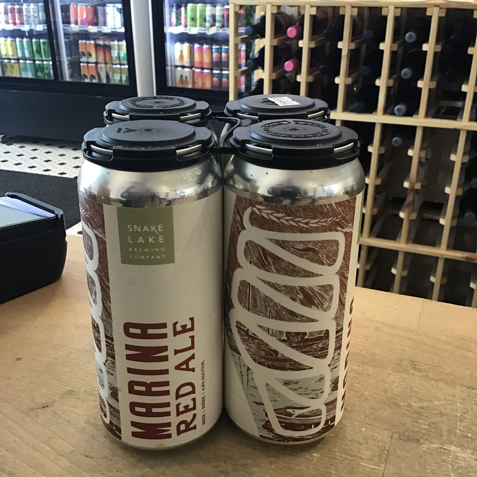 Snake Lake 'Marina' Red Ale, Snake Lake 4x473ml 4.8%