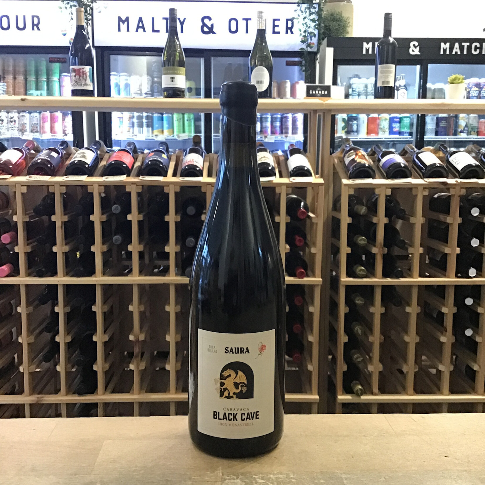 Bodegas Saura, 'Black Cave' Monastrell 750ml 14.5%