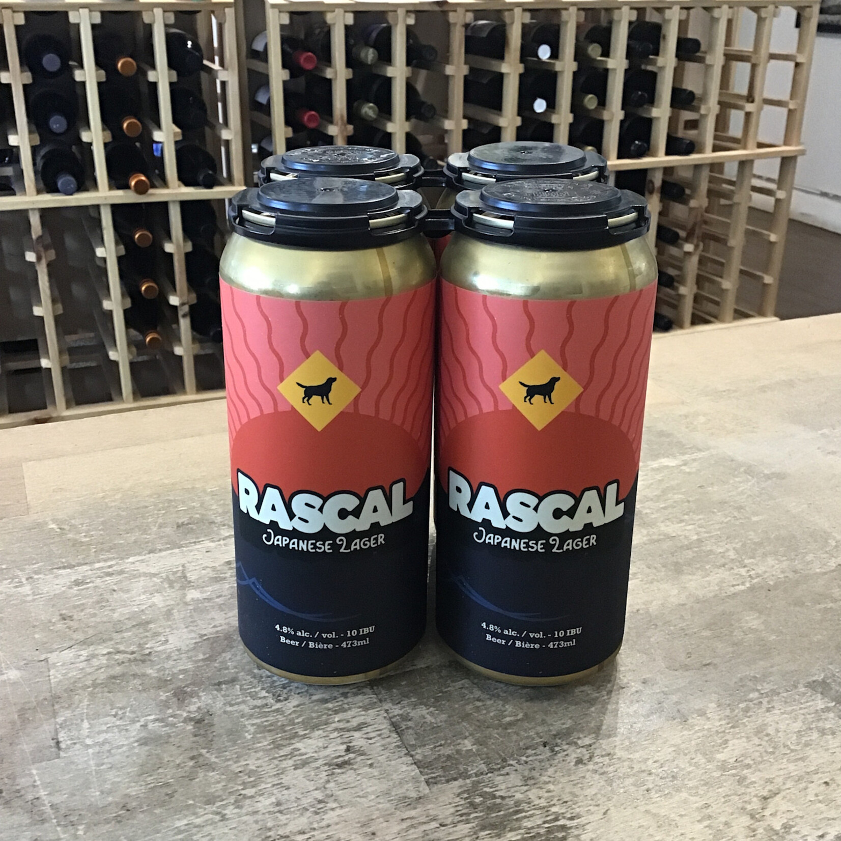 Yellow Dog 'Rascal' Japanese Lager, Yellow Dog 4x473ml 4.8%