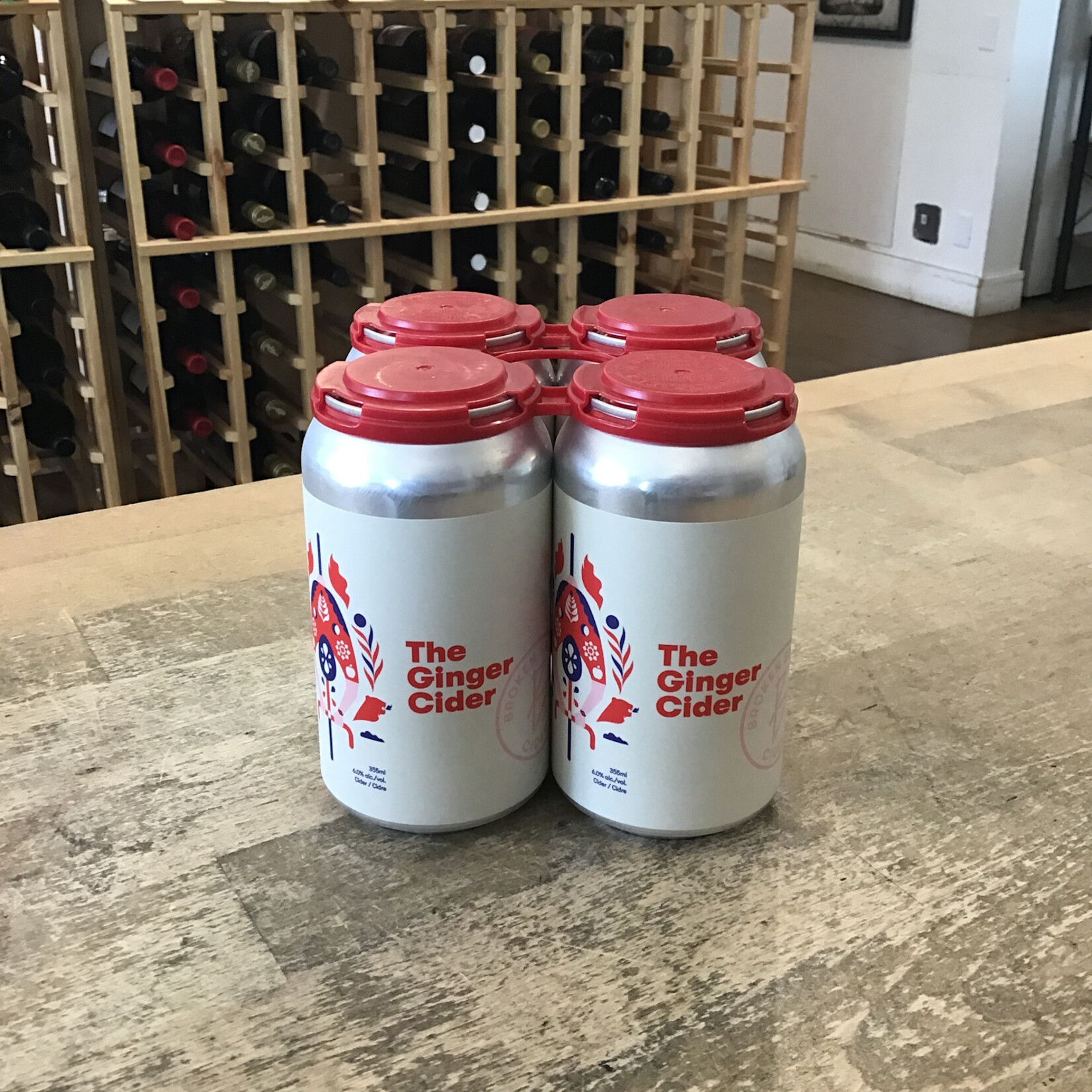 SYC Brewing The Ginger Cider, Broken Spoke 4x355ml 6.0%