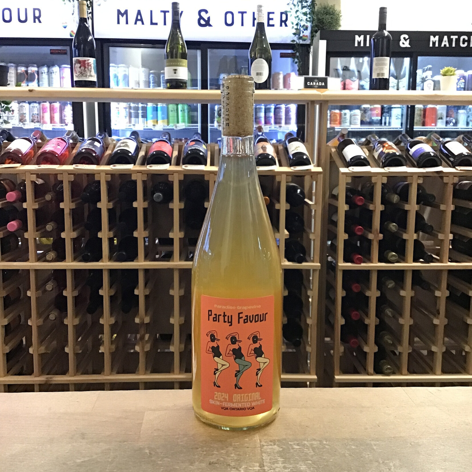 Paradise Grapevine, 'Party Favour' Orange 750ml 11.0%