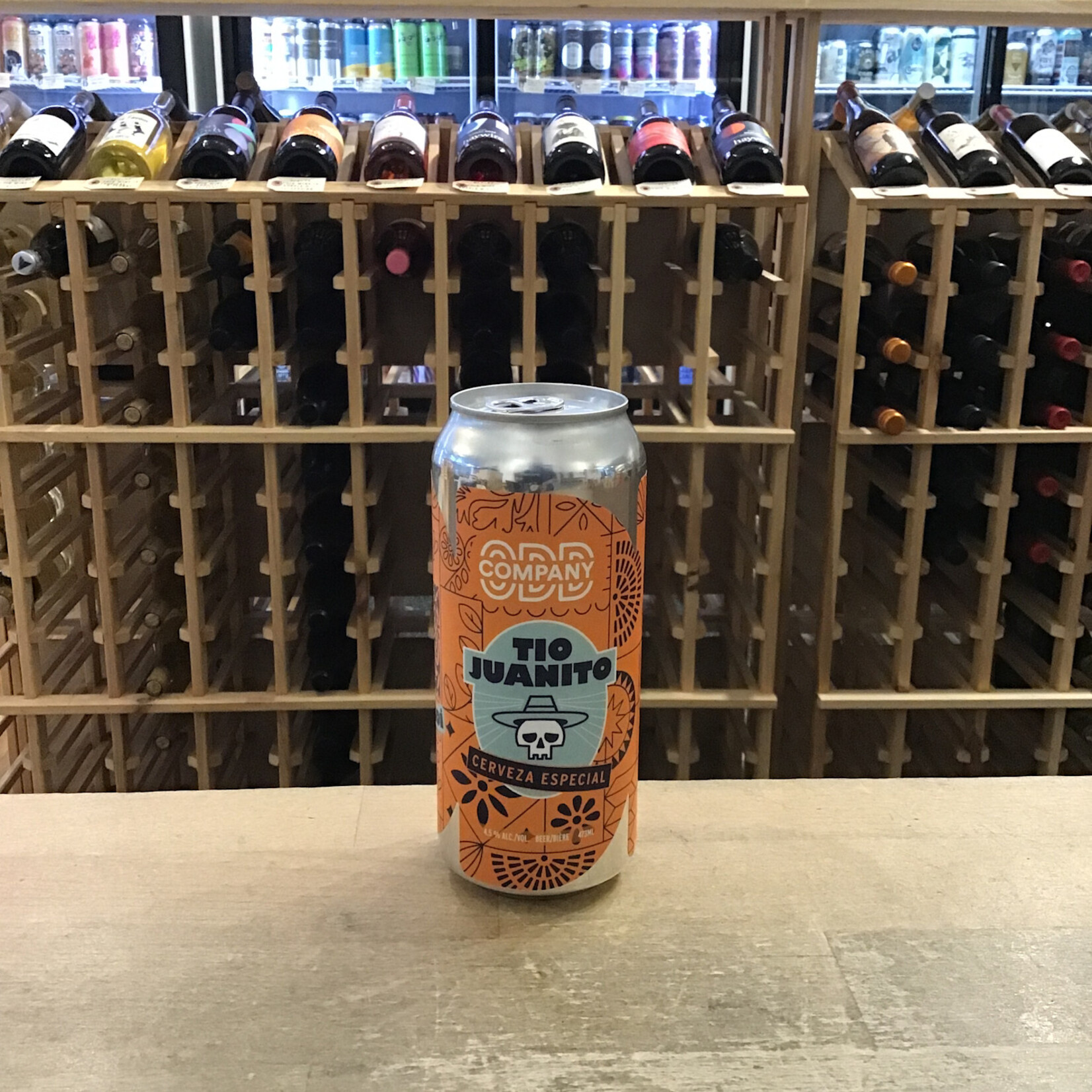 Odd Company Brewing Tio Juanito Mexican Lager, Odd Company 473ml 4.5%