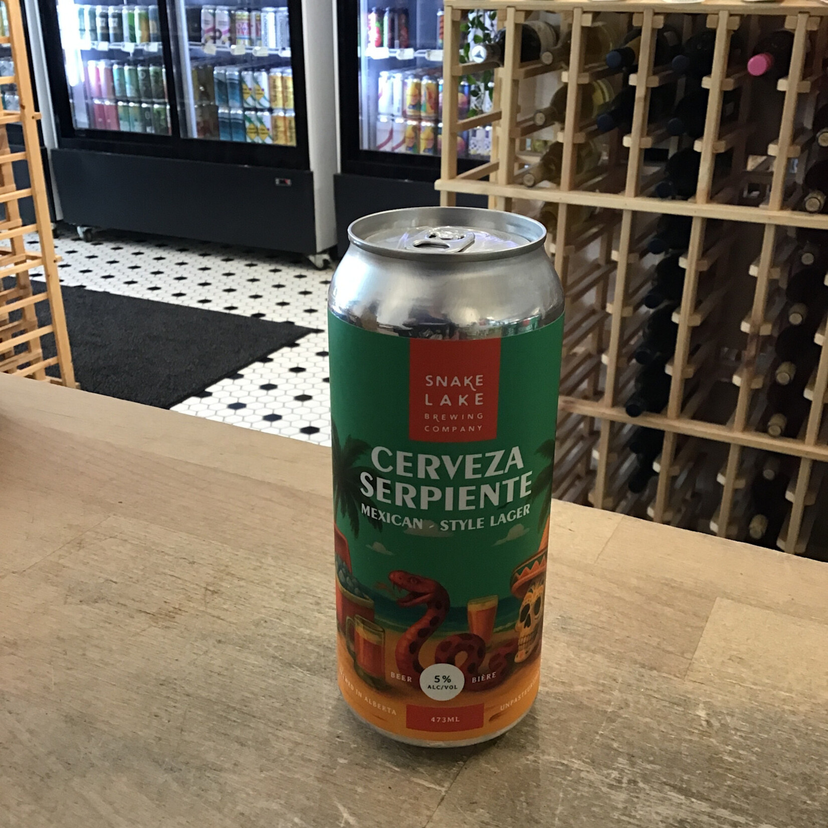 Snake Lake Cerveza Serpiente, Snake Lake 473ml 5.0%