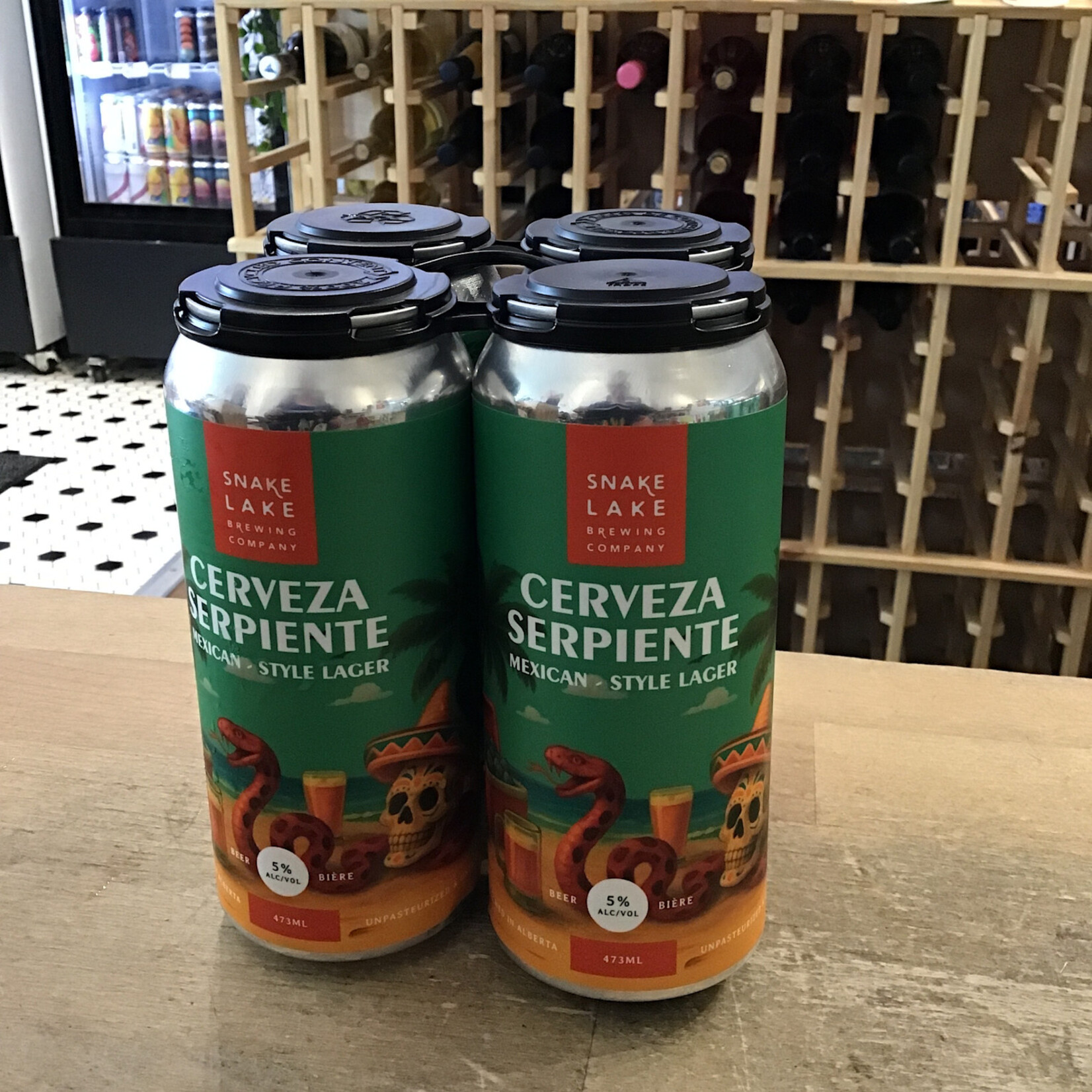 Snake Lake Cerveza Serpiente, Snake Lake 4x473ml 5.0%