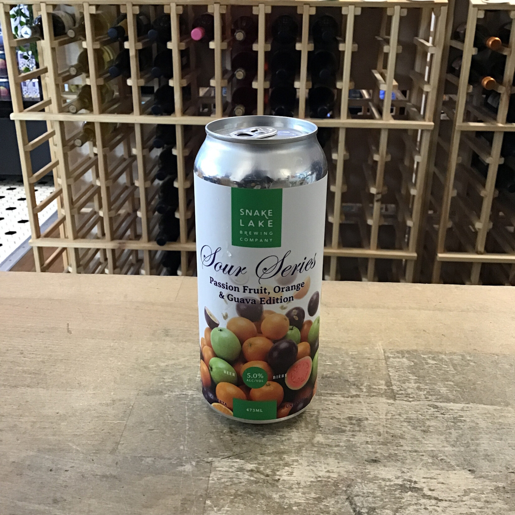 Snake Lake Passionfruit, Orange & Guava Sour, Snake Lake 473ml 5.0%
