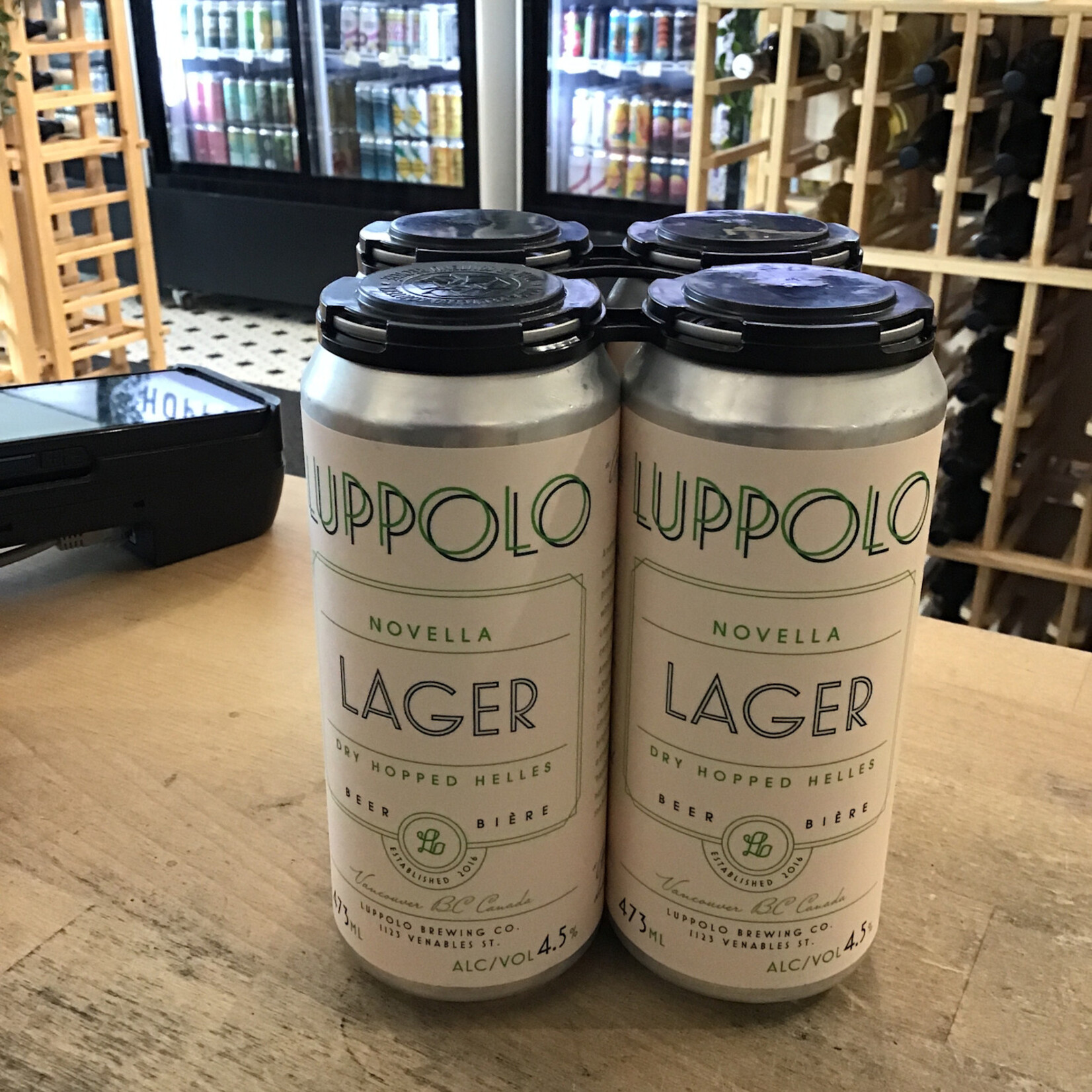 'Novella' Dry-Hopped Helles, Luppolo 4x473ml 4.5%