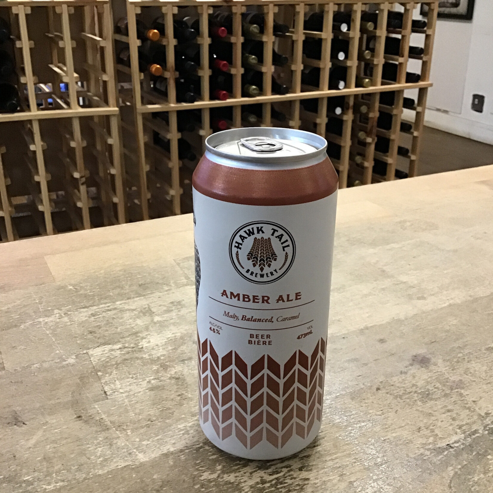 Hawk Tail Amber Ale, Hawk Tail 473ml 4.5%