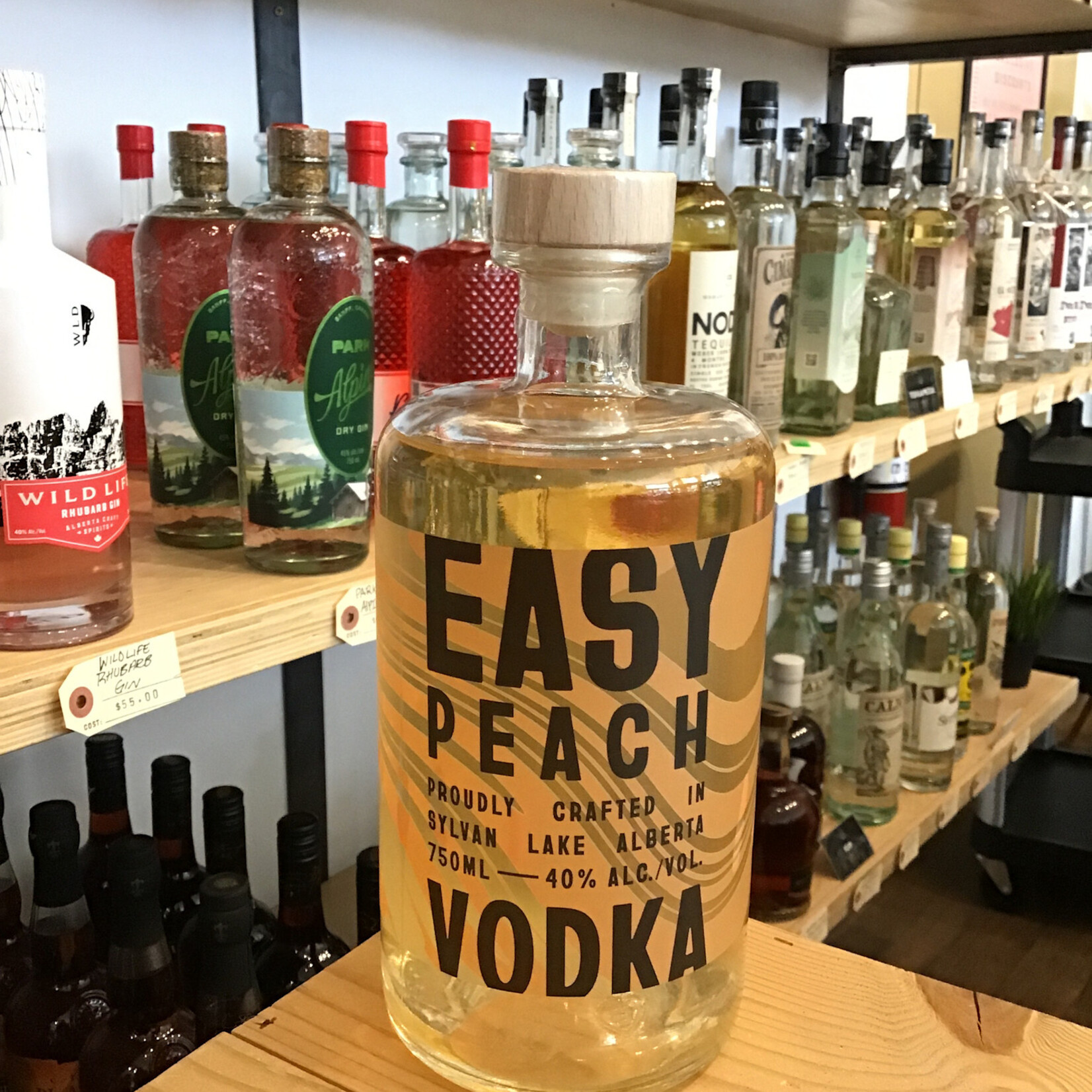 Snake Lake Easy Peach Vodka, Snake Lake 750ml 40.0%
