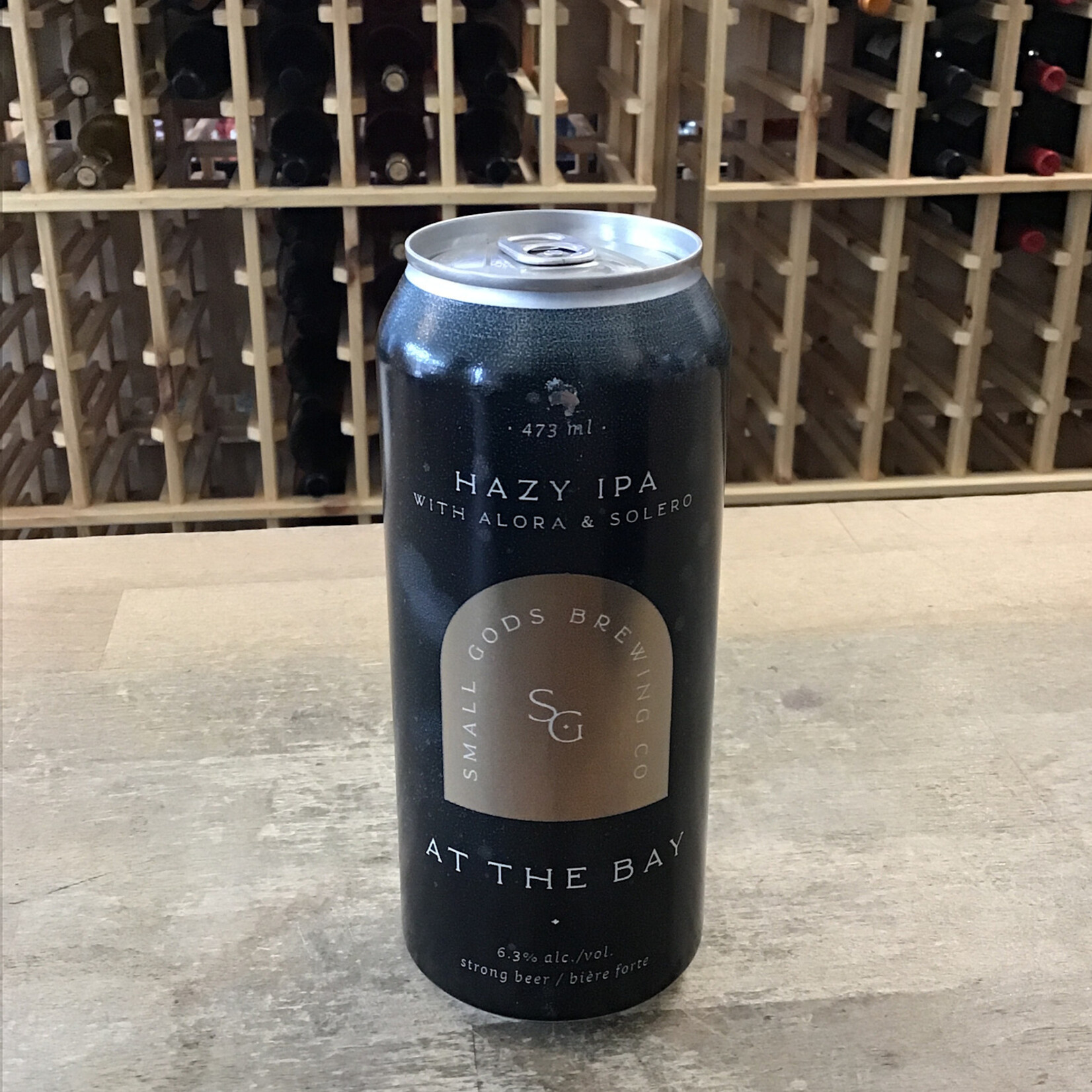 'At the Bay' Hazy IPA, Small Gods 473ml 6.3%