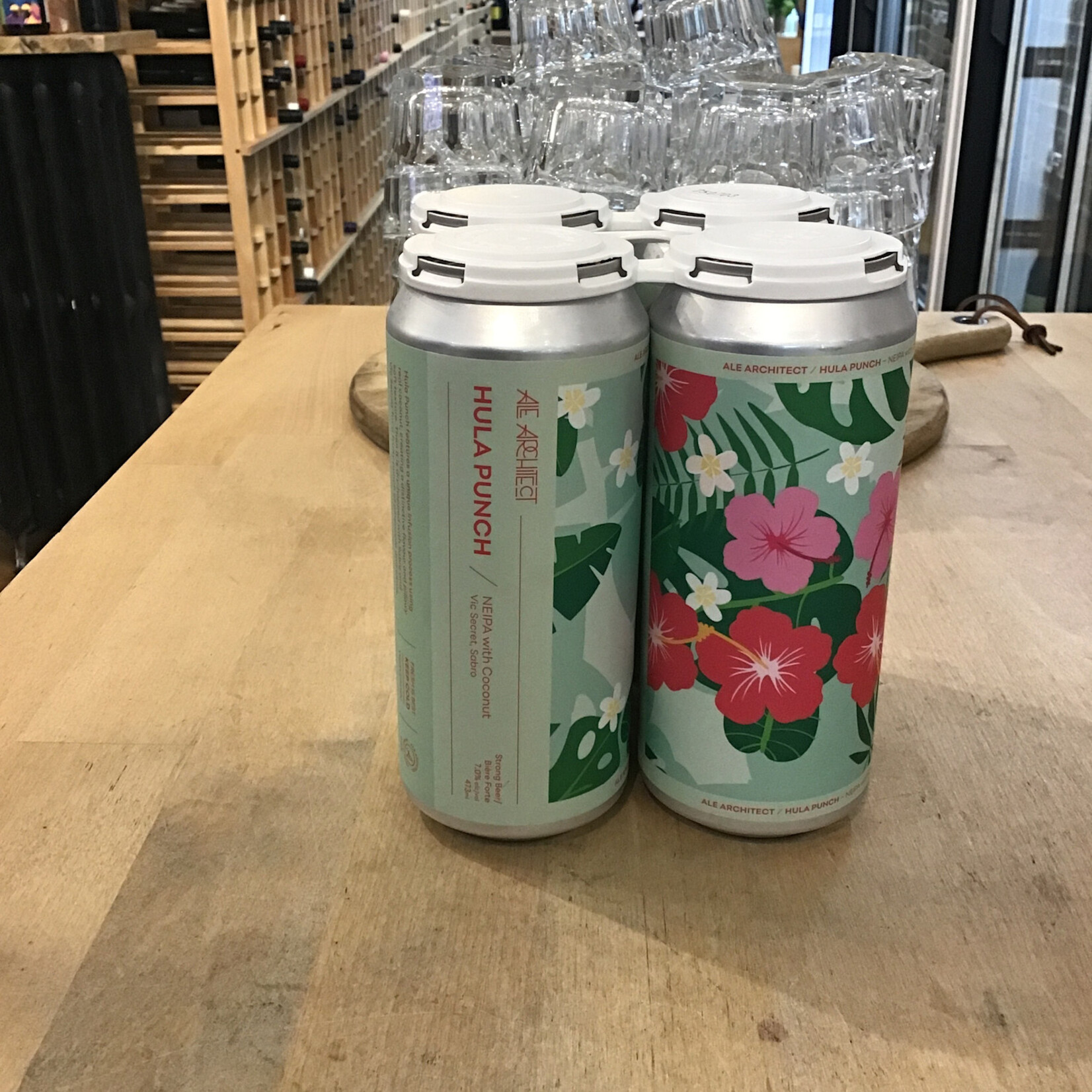 Ale Architect 'Hula Punch' NEIPA with Coconut, Ale Architect 4x473ml 7.0%